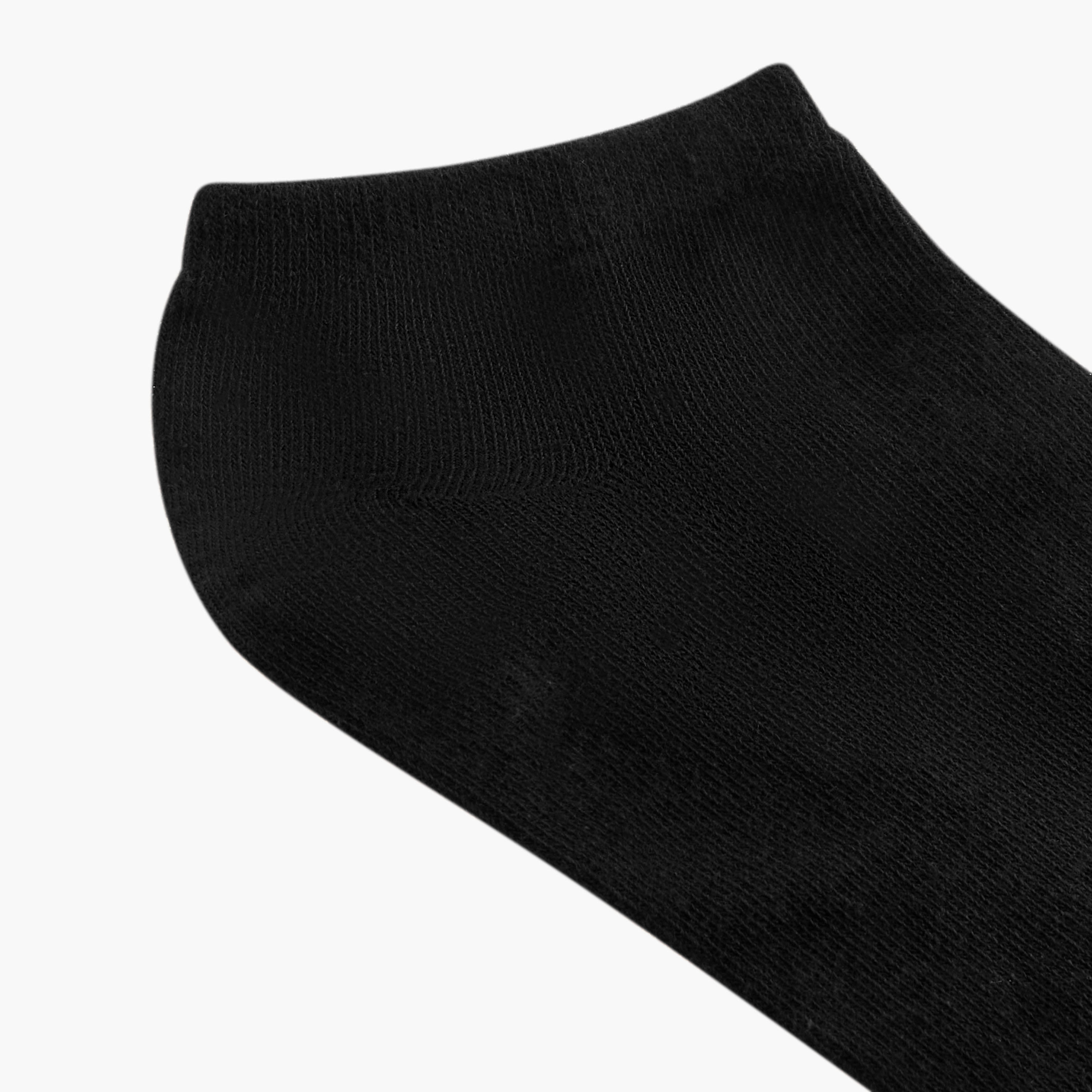 Gloo Solid Ankle Length Socks - Set of 5-men-socks-image-5