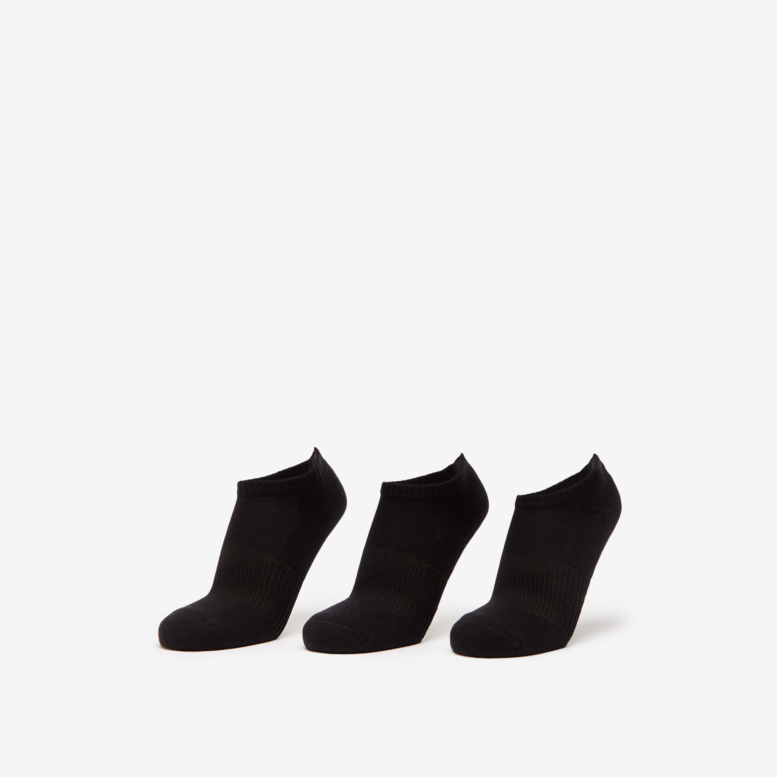 Gloo Textured Ankle Length Cushioned Socks - Set of 3-men-socks-image-1