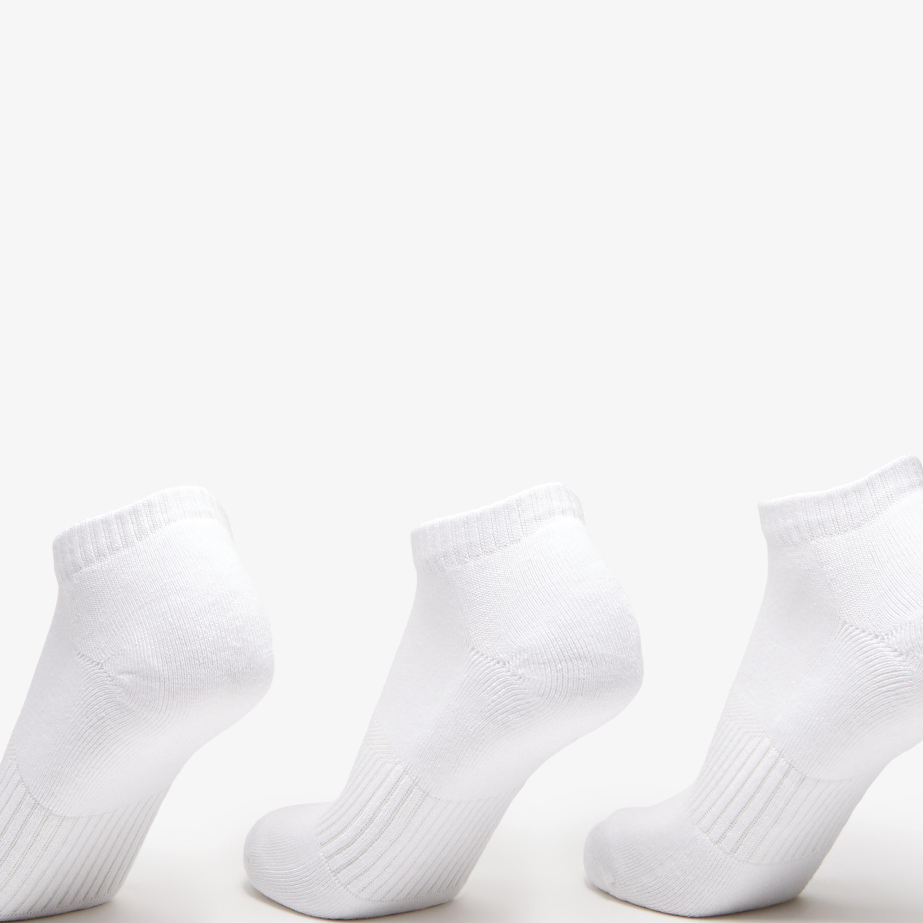 Gloo Textured Ankle Length Cushioned Socks - Set of 3-men-socks-image-2