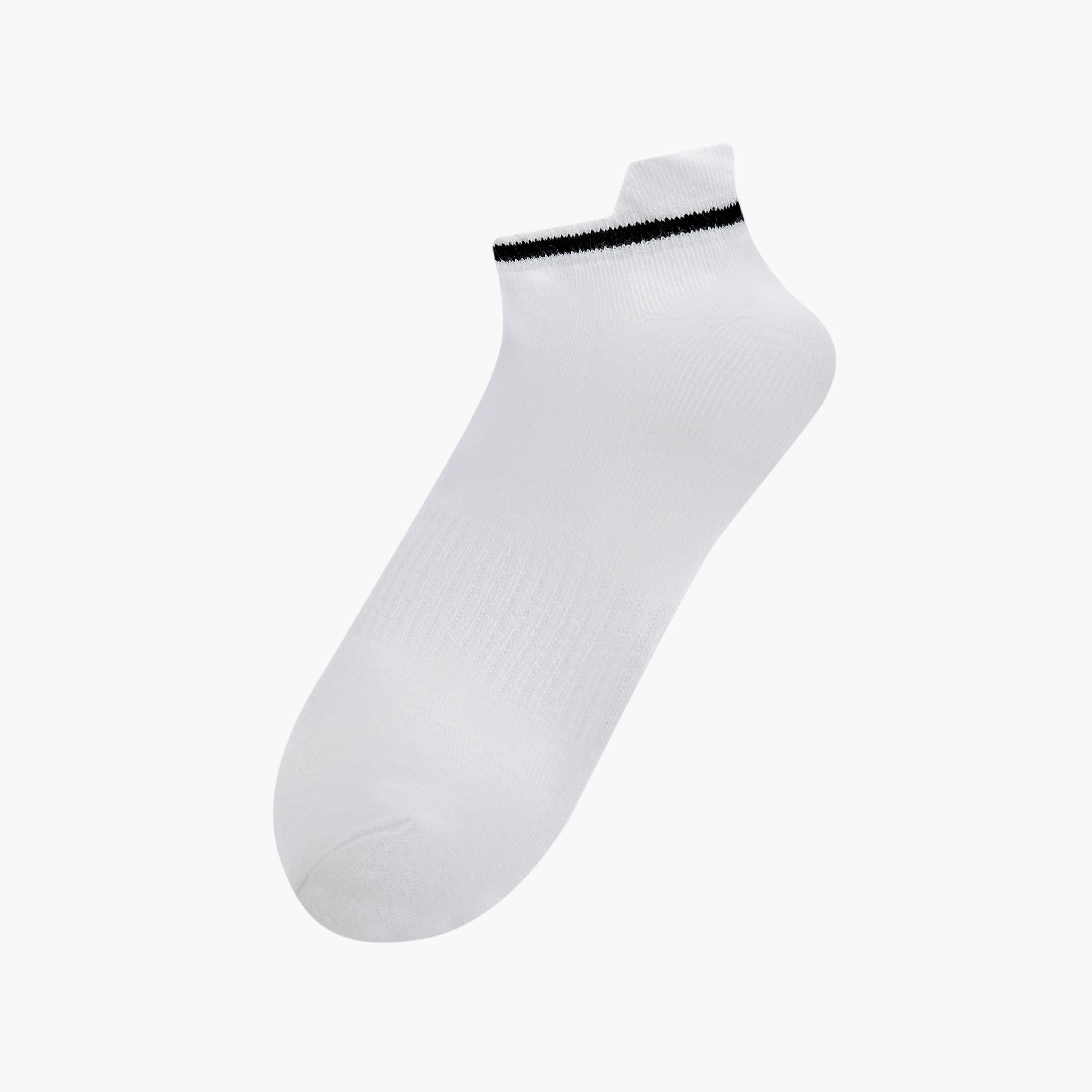 Gloo Solid Ankle Length Socks - Set of 5-men-socks-image-2