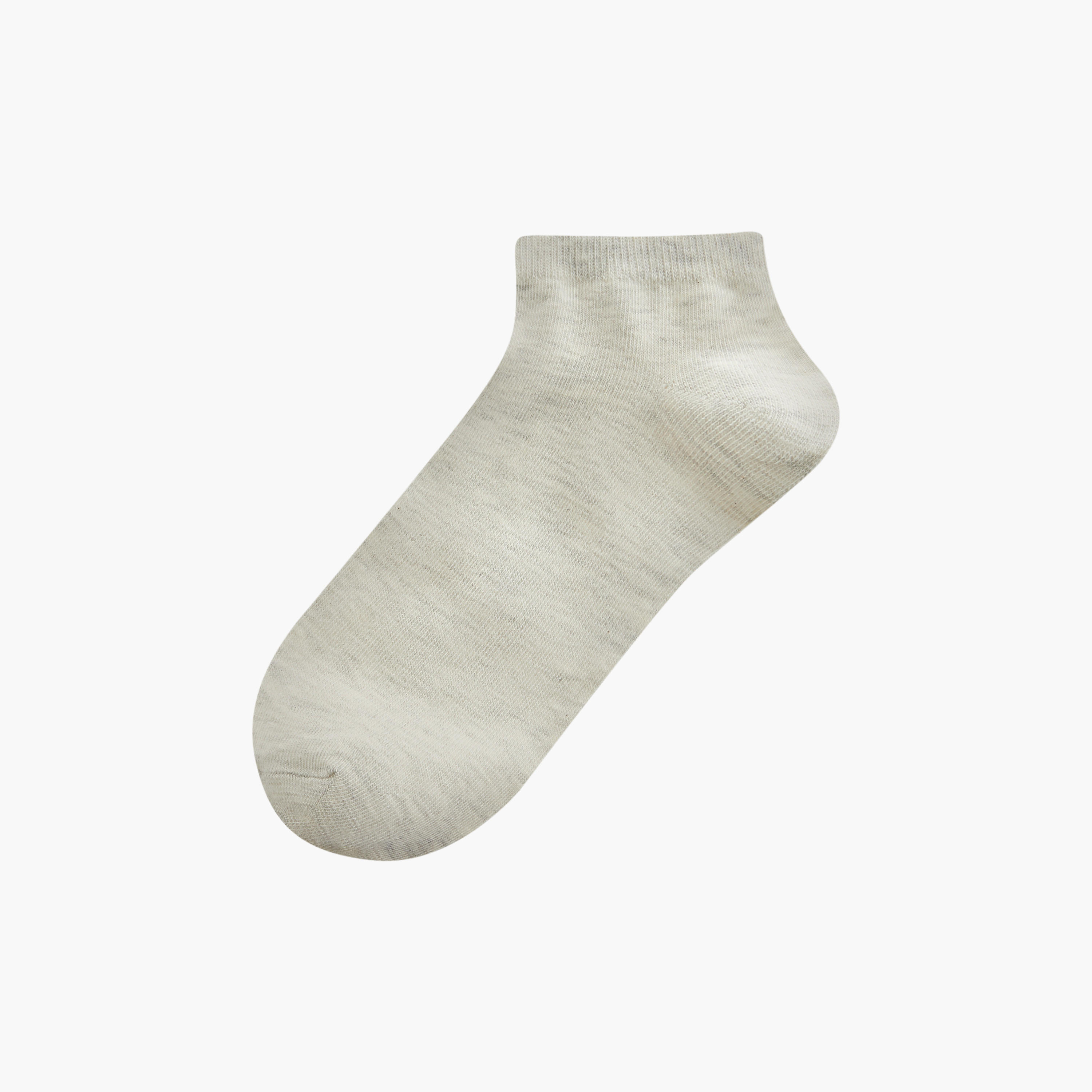 Gloo Solid Ankle Length Socks - Set of 5-men-socks-image-2