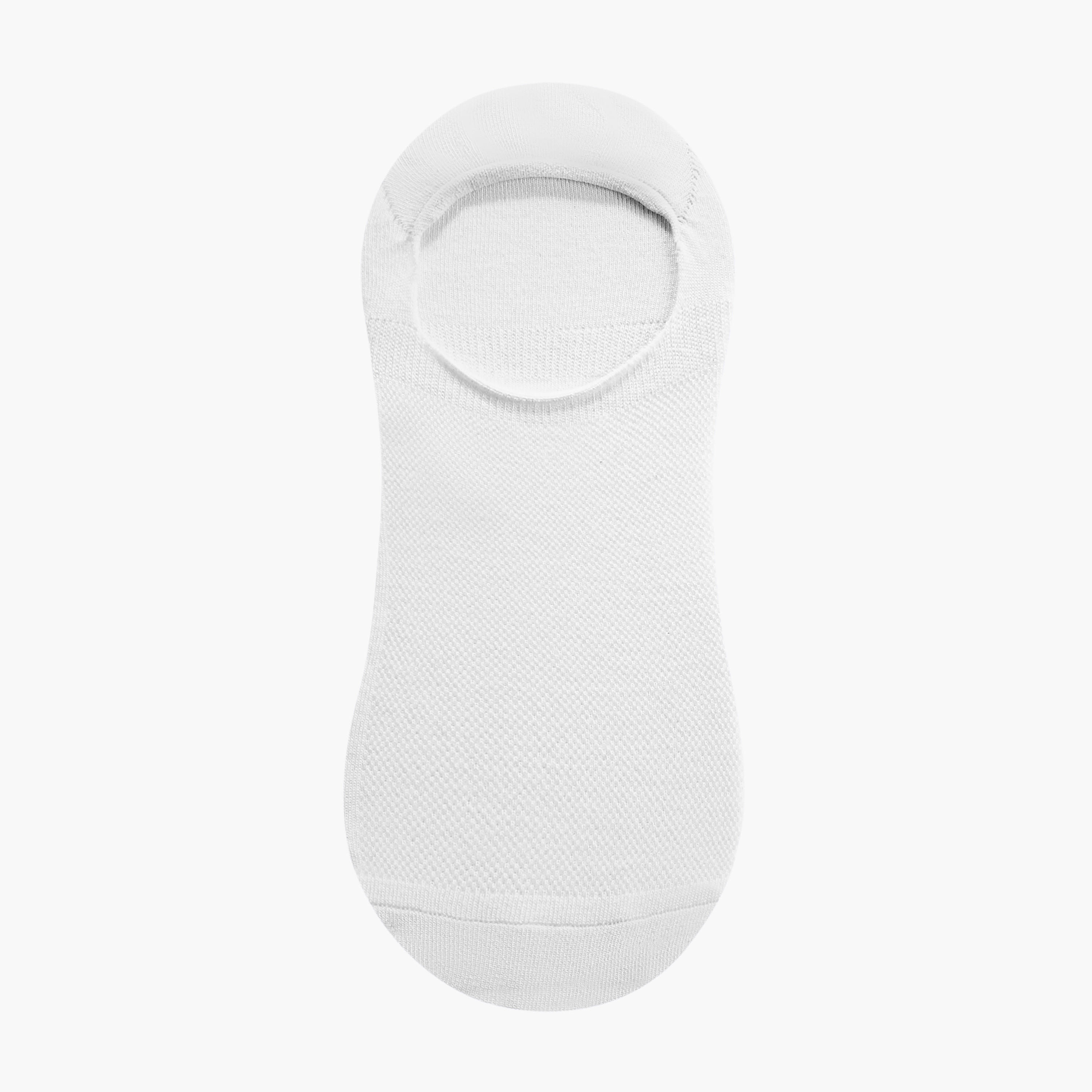 Gloo Textured Non Terry No Show Socks - Set of 5-men-socks-image-2