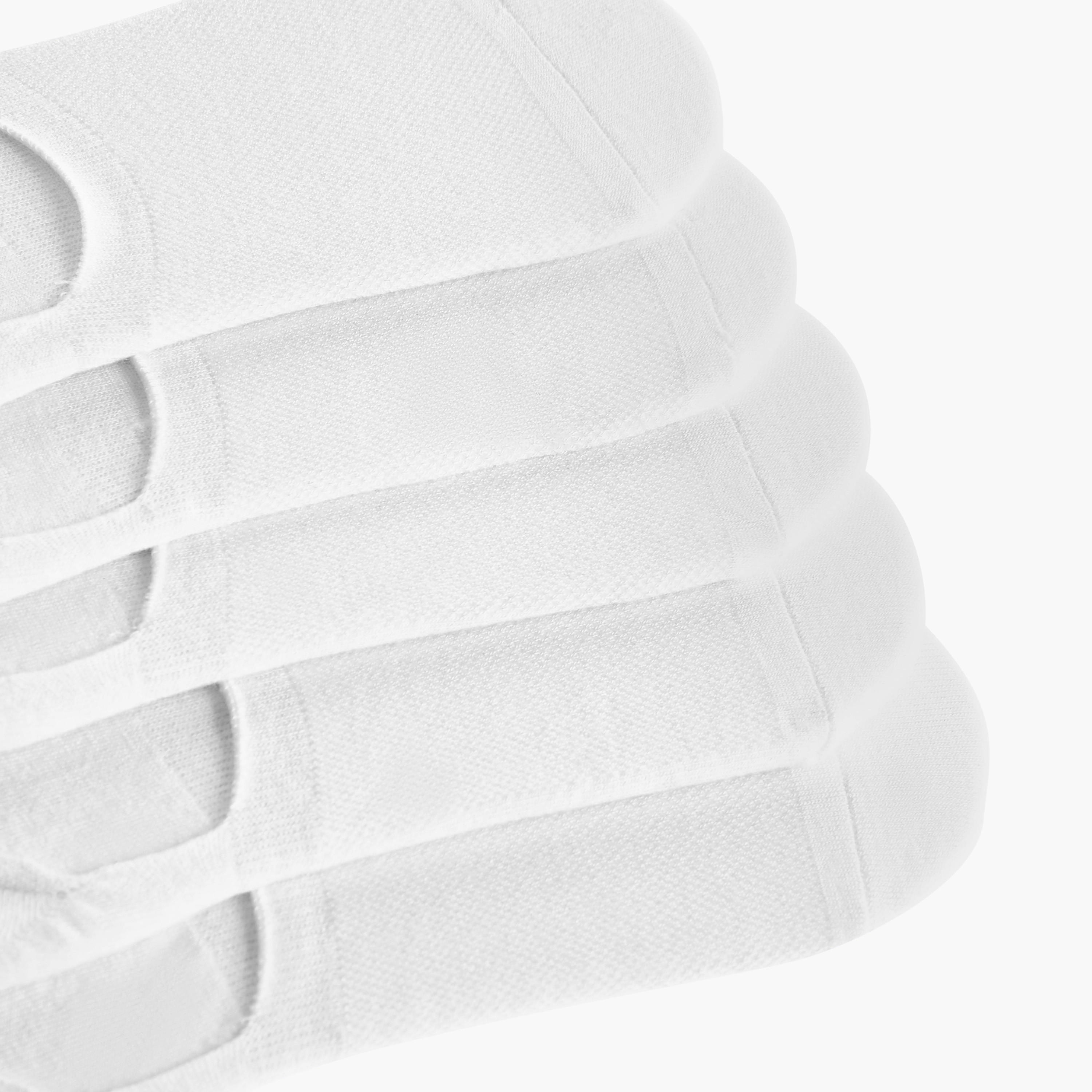Gloo Textured Non Terry No Show Socks - Set of 5-men-socks-image-3