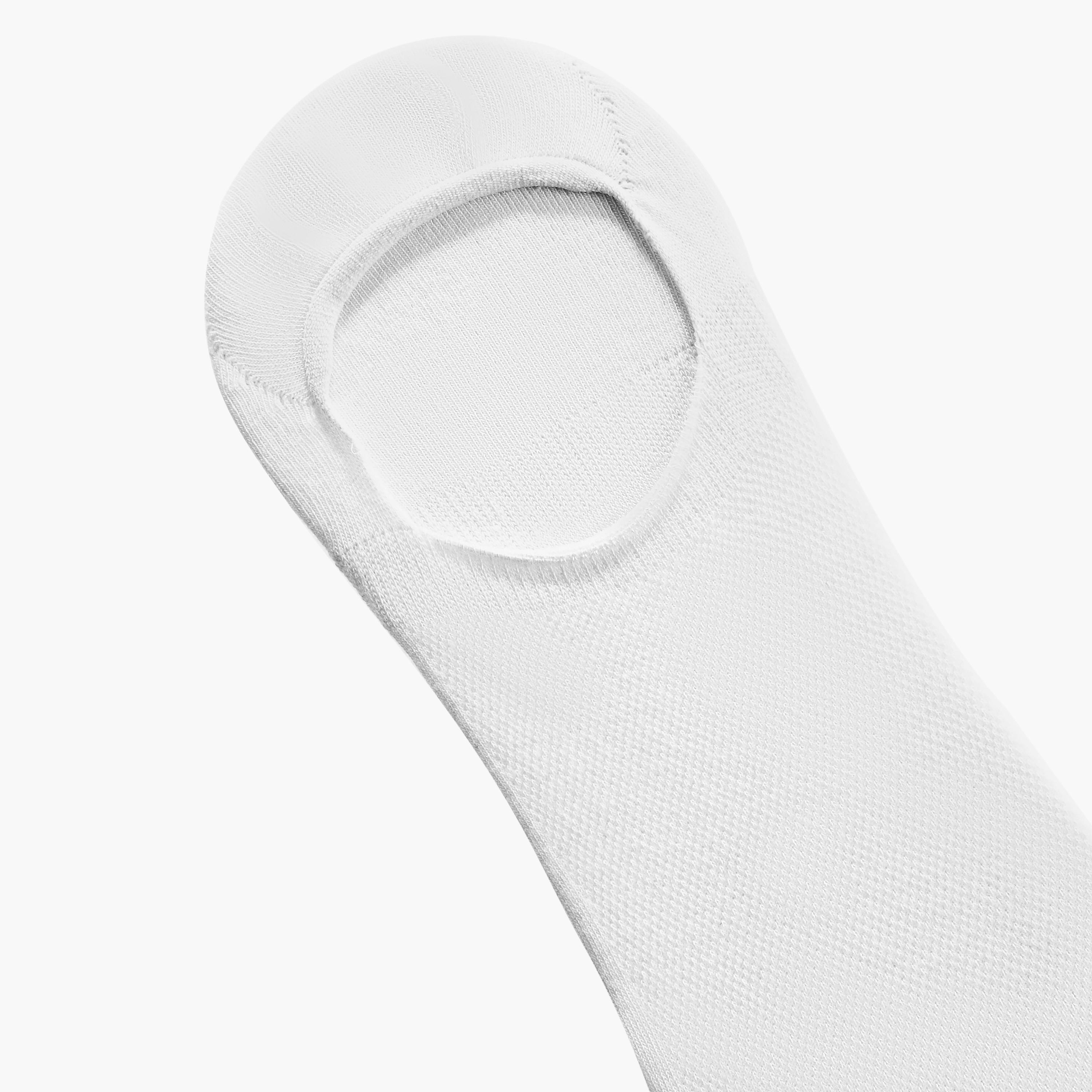 Gloo Textured Non Terry No Show Socks - Set of 5-men-socks-image-5