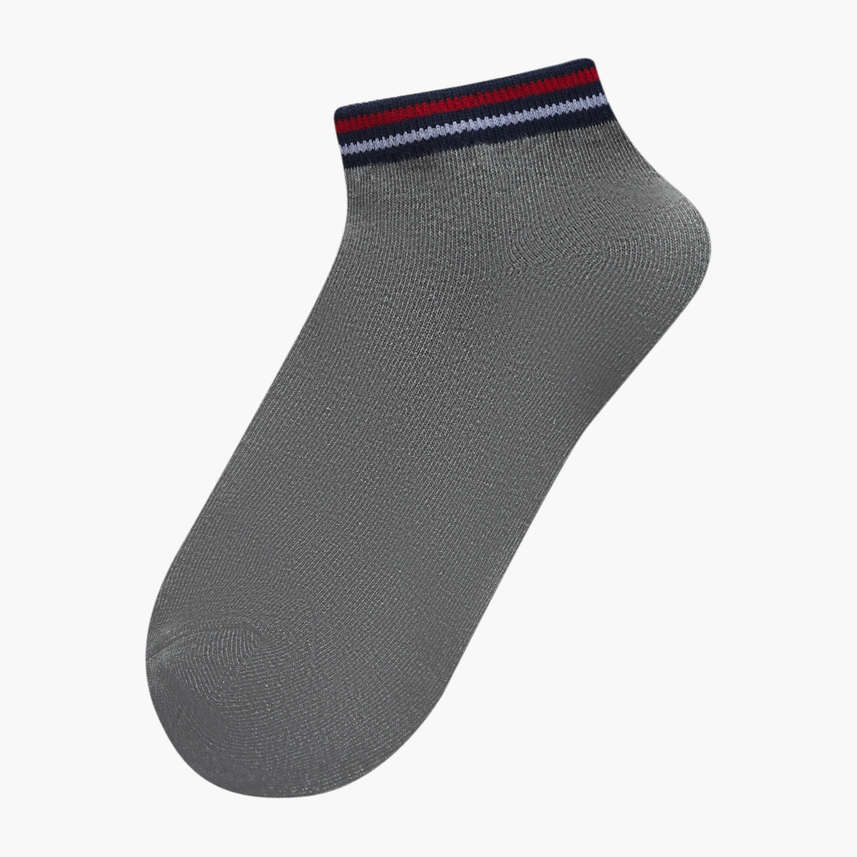 Gloo Men Socks Ankle Length Striped - Set of 5-men-socks-image-2