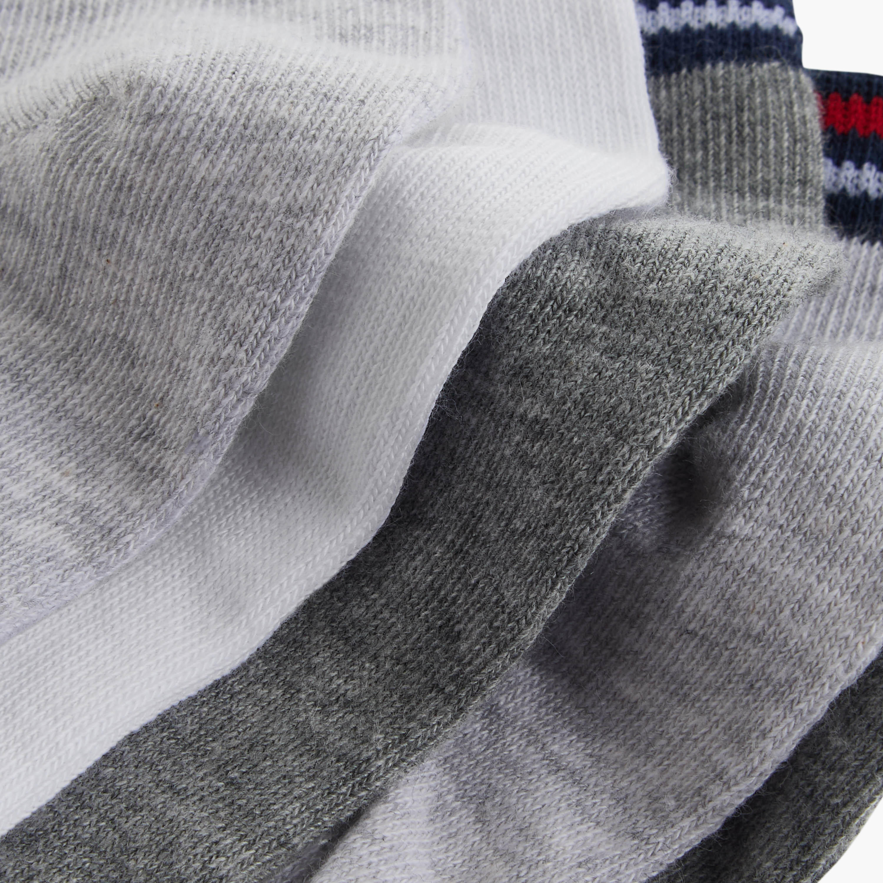 Gloo Men Socks Ankle Length Striped - Set of 5-men-socks-image-4