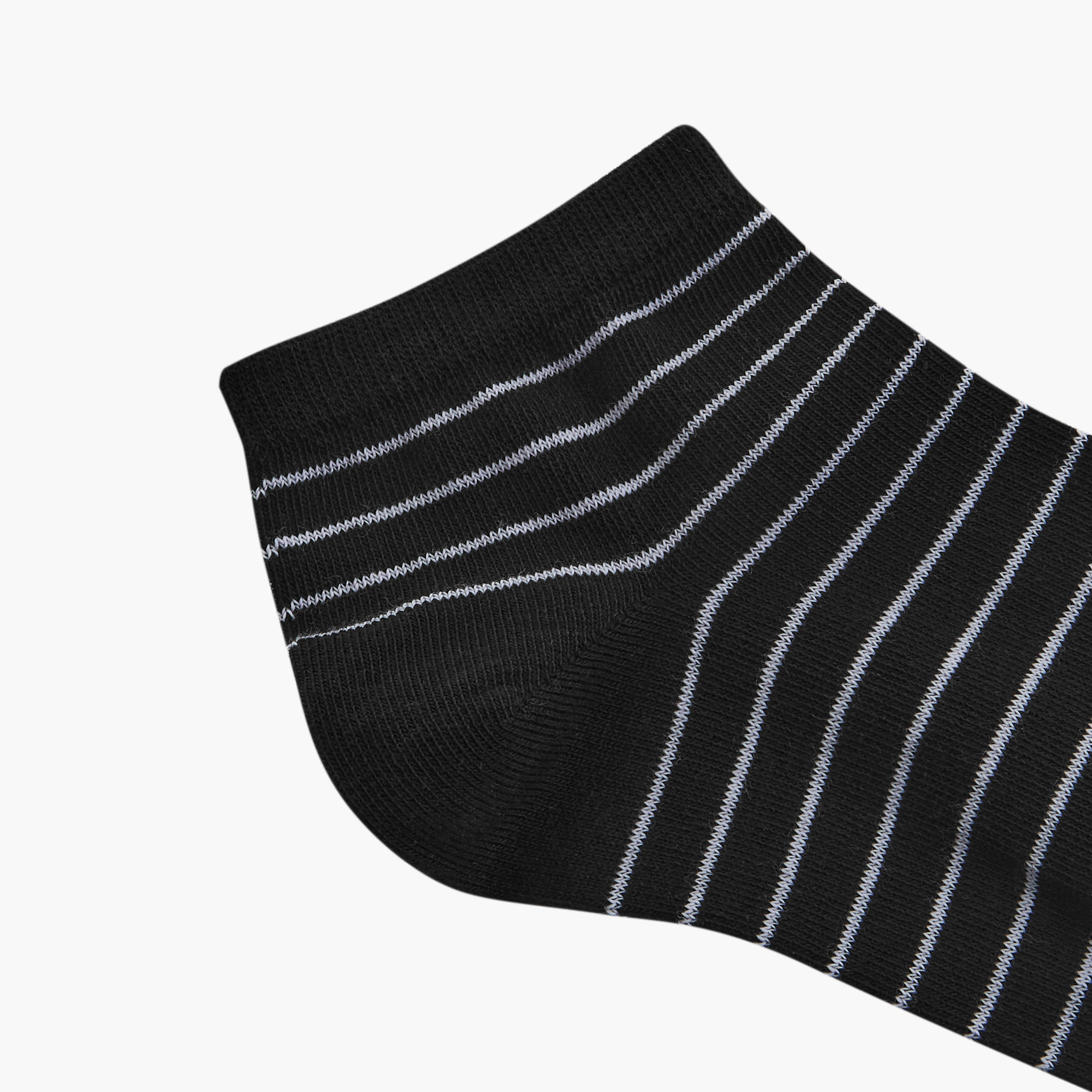 طقم جوارب 5 أزواج بطول الكاحل للرجال من جلوو-men-socks-image-3