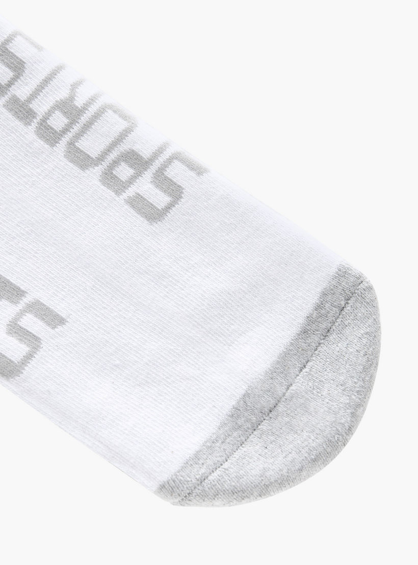 Gloo Colourblock Ankle Length Cushioned Socks - Set of 5-men-socks-image-3