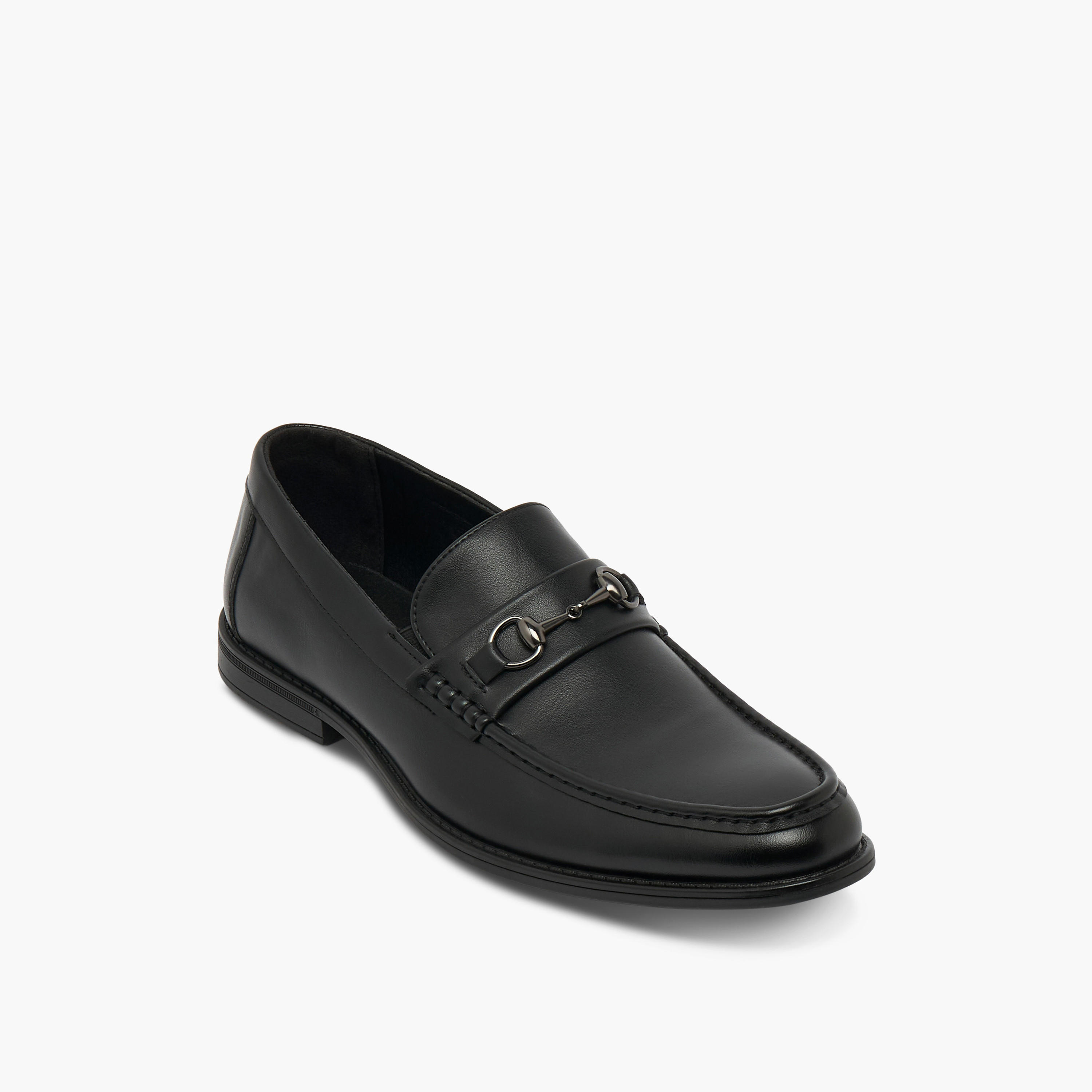 حذاء سهل الارتداء بزينة معدنية للرجال من إل بي إل من شو إكسبرس-men-shoes-formalshoes-image-2