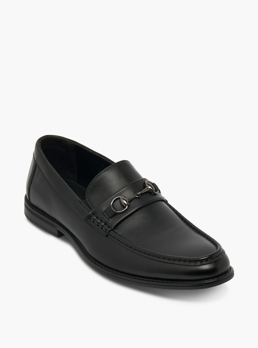 حذاء سهل الارتداء بزينة معدنية للرجال من إل بي إل من شو إكسبرس-men-shoes-formalshoes-image-2