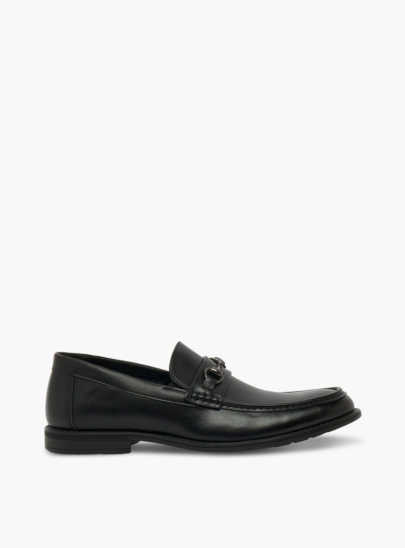 حذاء سهل الارتداء بزينة معدنية للرجال من إل بي إل من شو إكسبرس-men-shoes-formalshoes-image-3