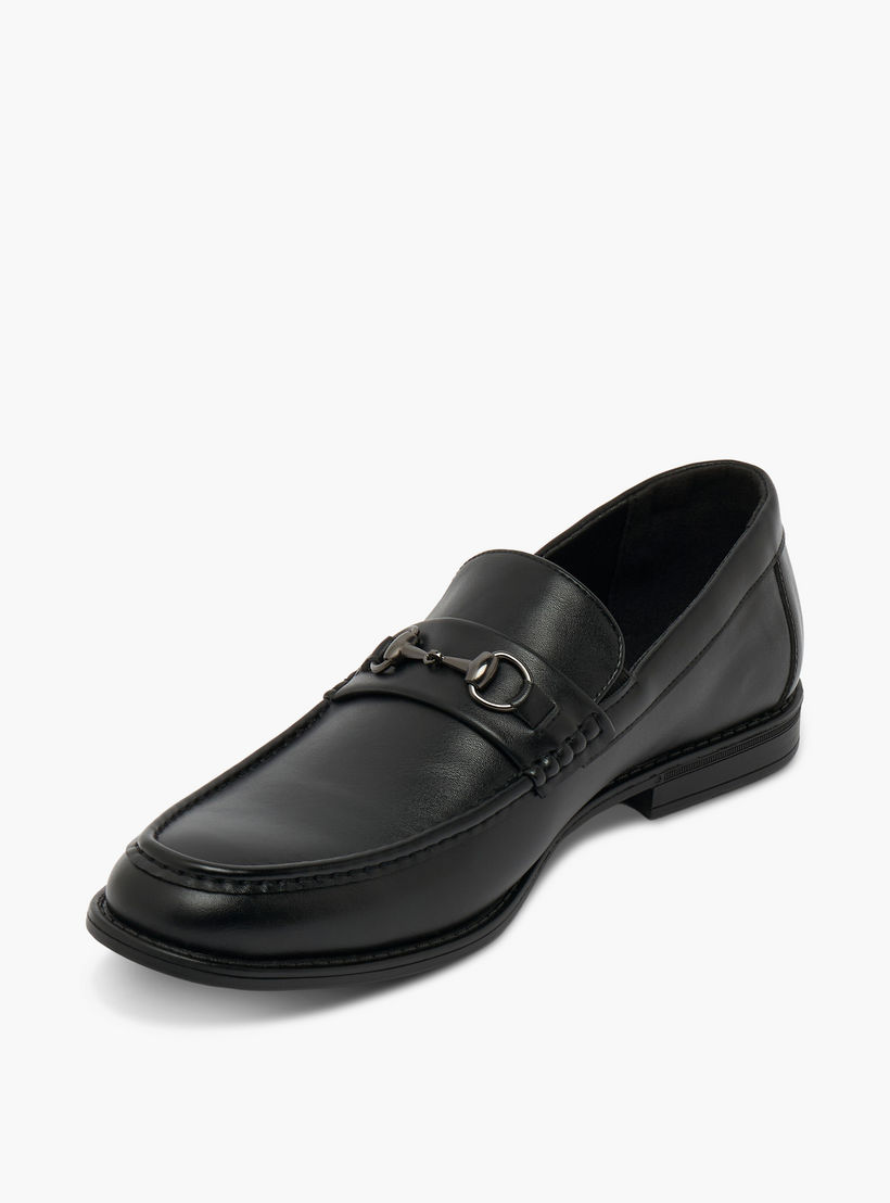 حذاء سهل الارتداء بزينة معدنية للرجال من إل بي إل من شو إكسبرس-men-shoes-formalshoes-image-4