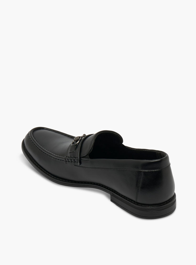 حذاء سهل الارتداء بزينة معدنية للرجال من إل بي إل من شو إكسبرس-men-shoes-formalshoes-image-5