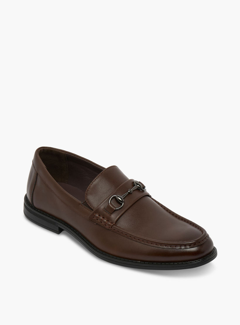 حذاء سهل الارتداء بزينة معدنية للرجال من إل بي إل من شو إكسبرس-men-shoes-formalshoes-image-2