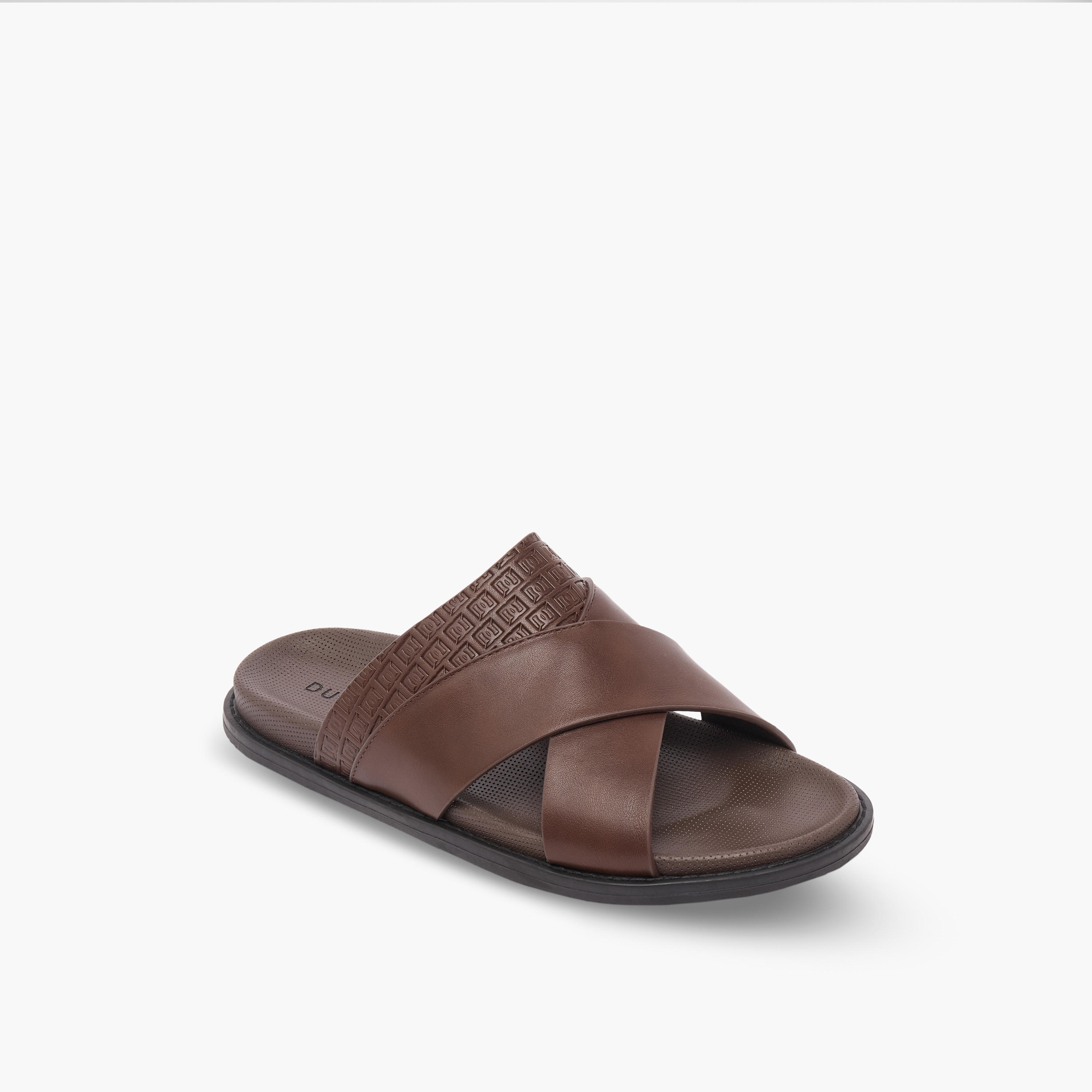 Duchini Men Cross Strap Comfort Sandals-men-shoes-sandals-image-2