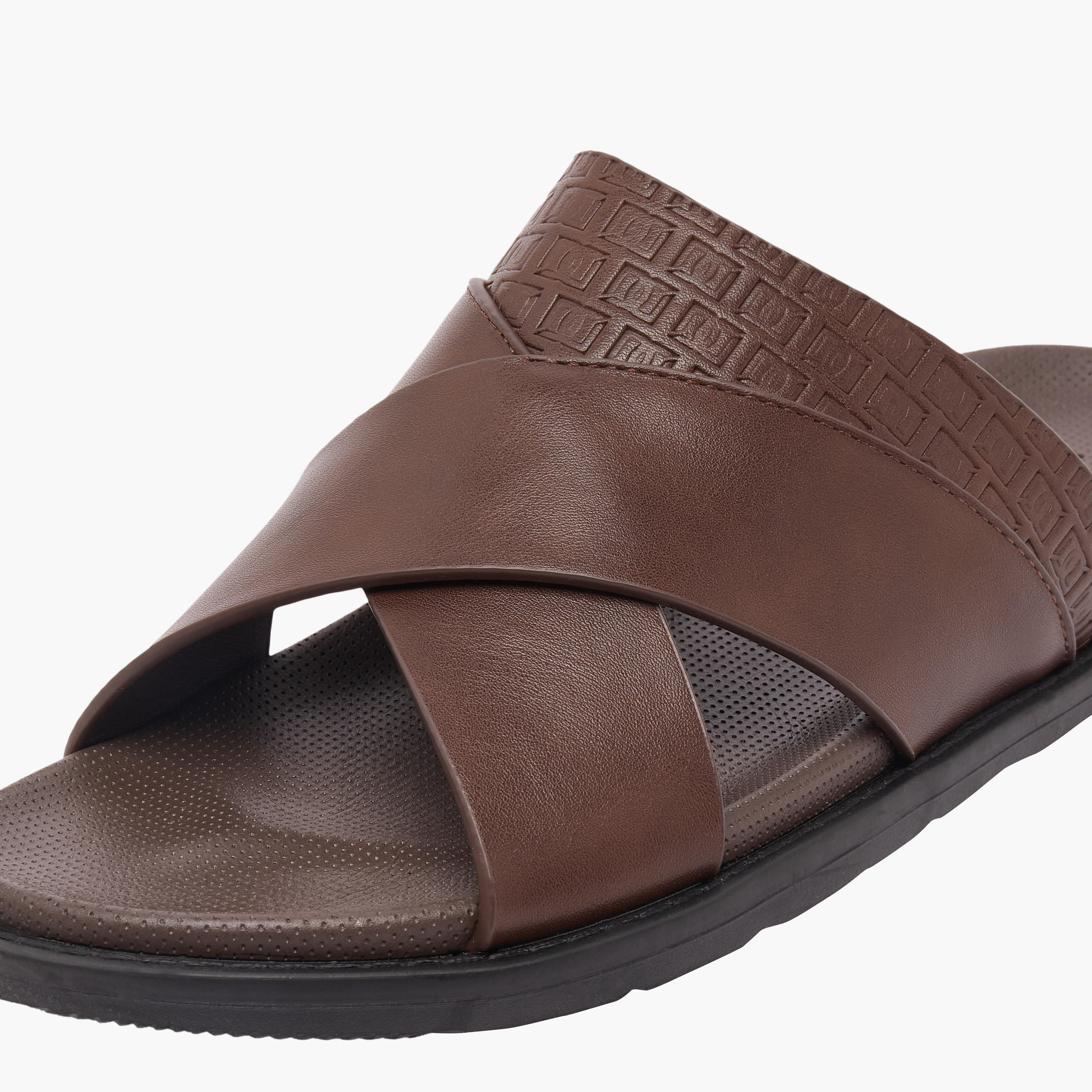 Duchini Men Cross Strap Comfort Sandals-men-shoes-sandals-image-4