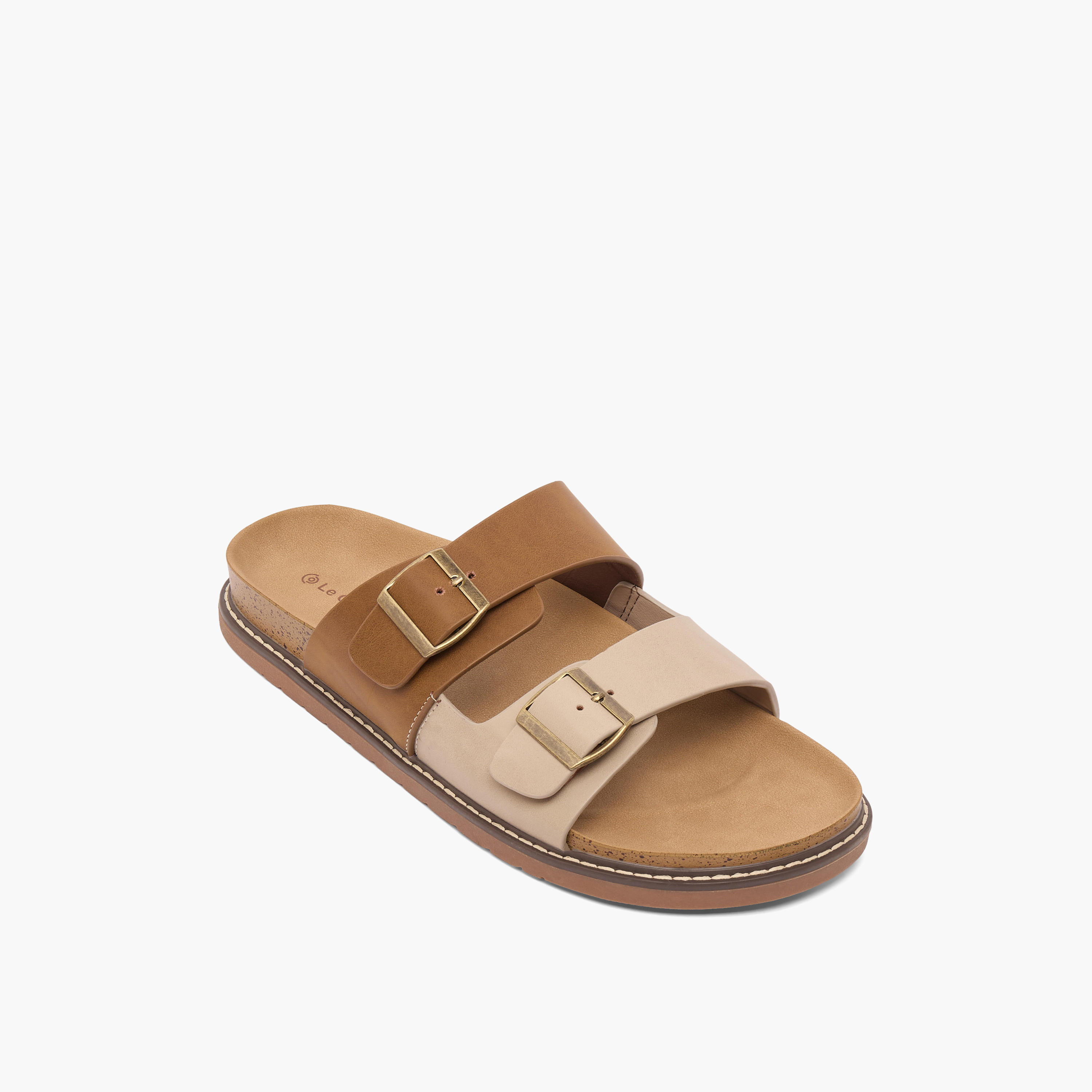 Le Confort Men Buckle Strap Comfort Sandals-men-shoes-sandals-image-2