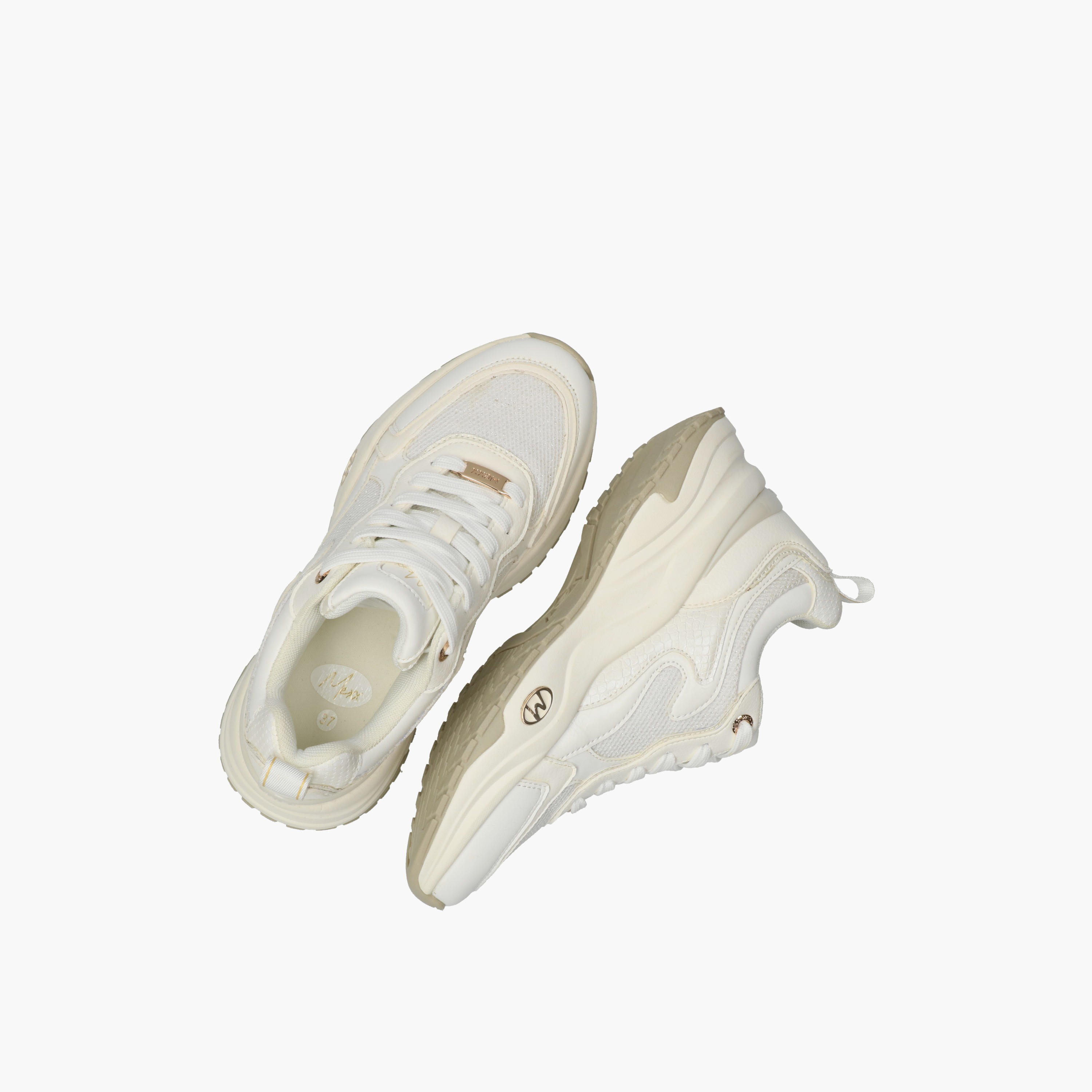 Mexx Women Palma Ora Lace-Up Sneakers-women-shoes-sneakers-image-5