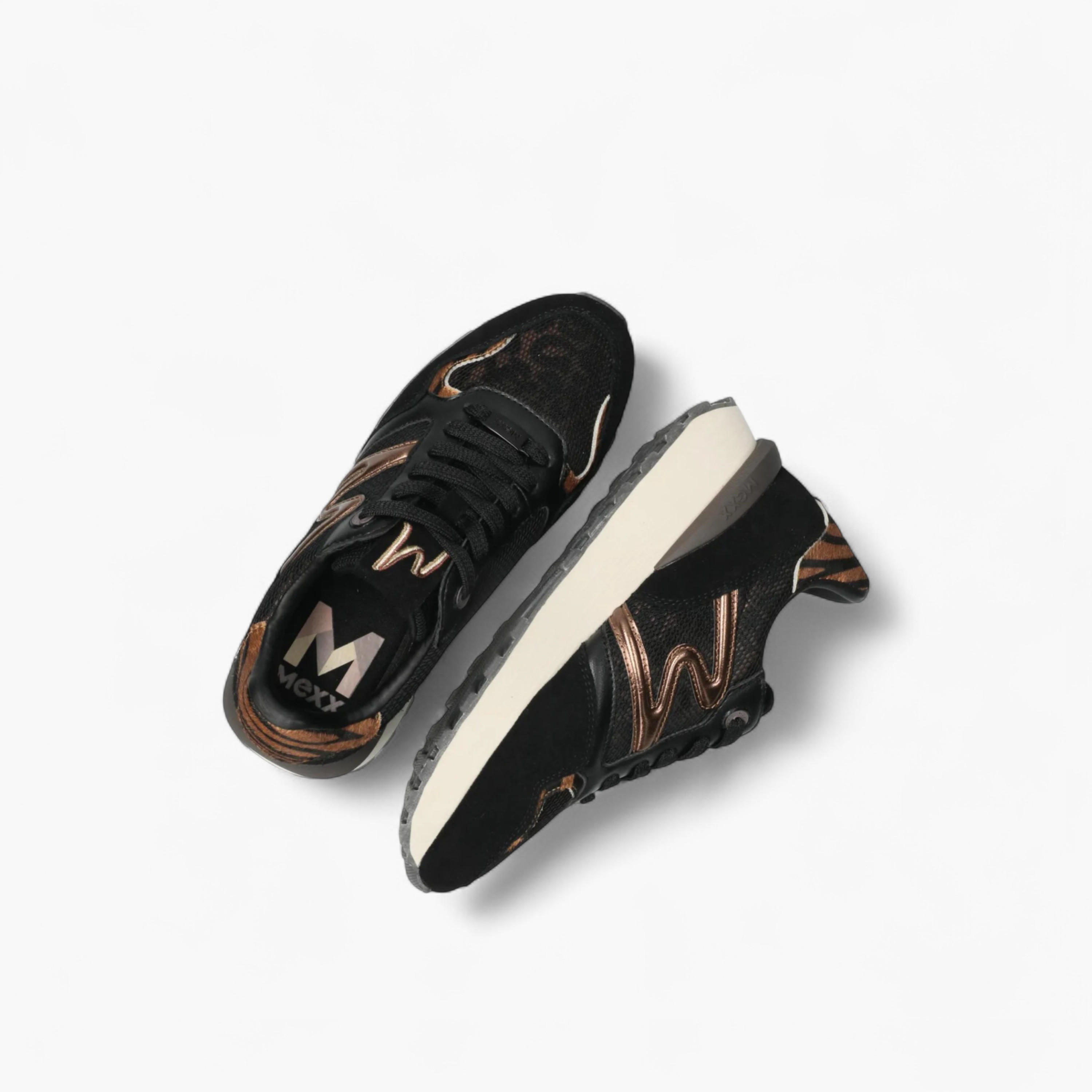 Mexx Panelled Lace-Up Sneakers-women-shoes-sneakers-image-5