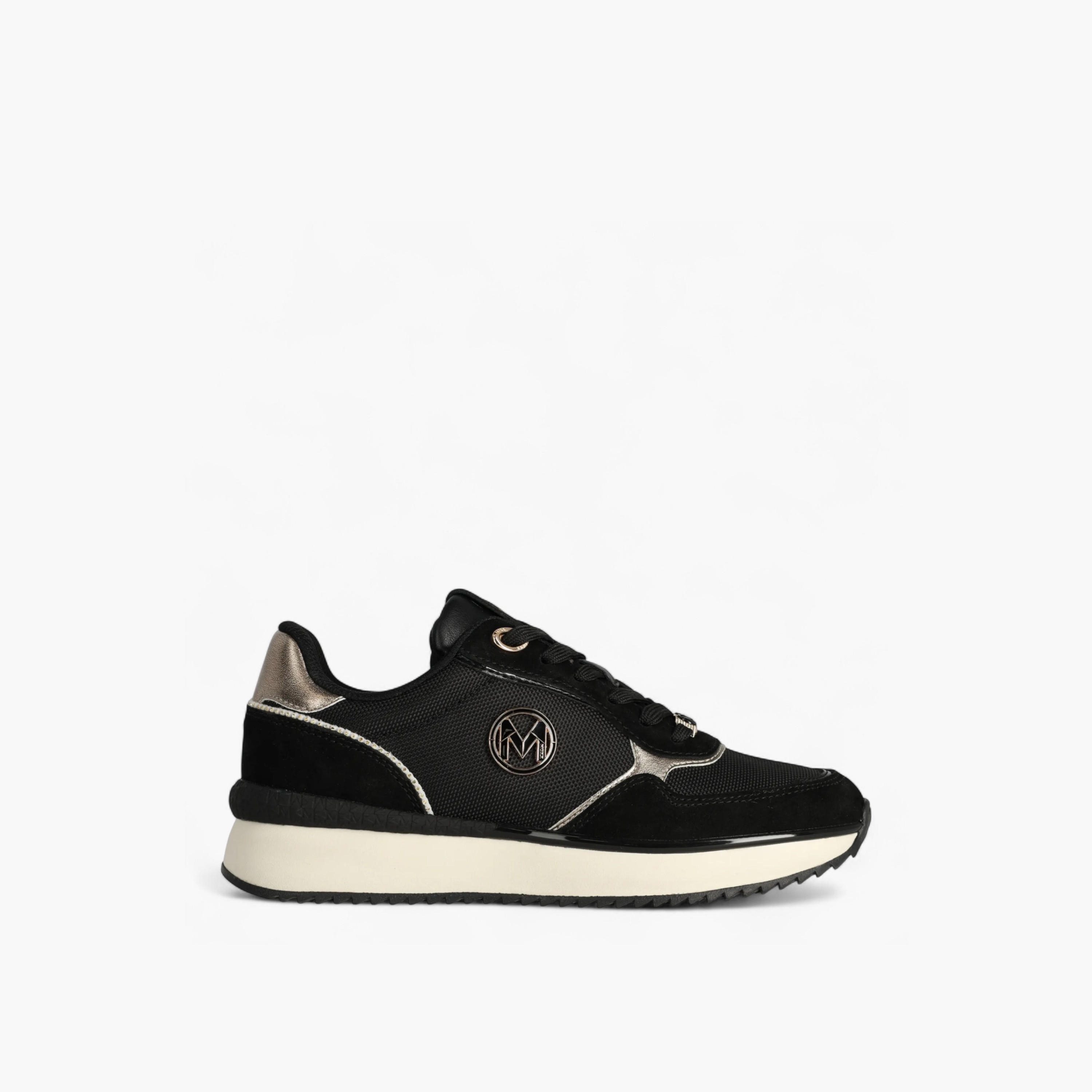 Mexx Panelled Lace-Up Sneakers-women-shoes-sneakers-image-2