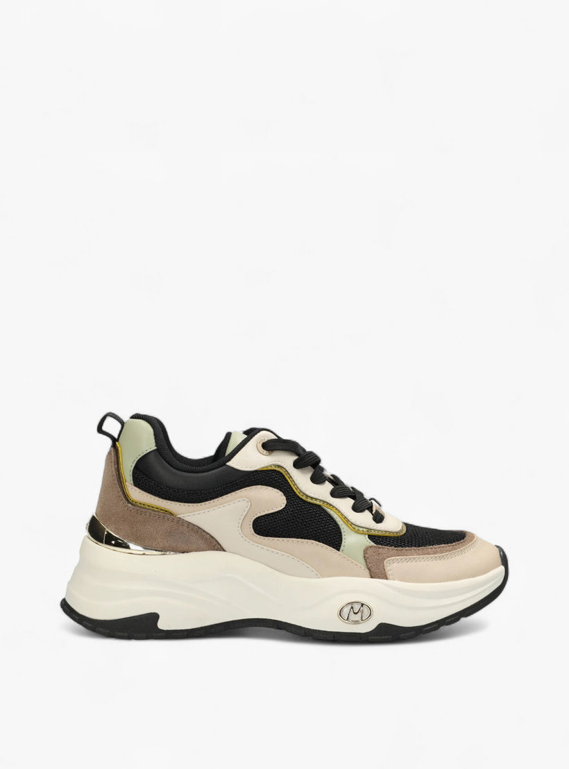 Mexx Colourblock Lace-Up Sneakers-women-shoes-sneakers-image-1
