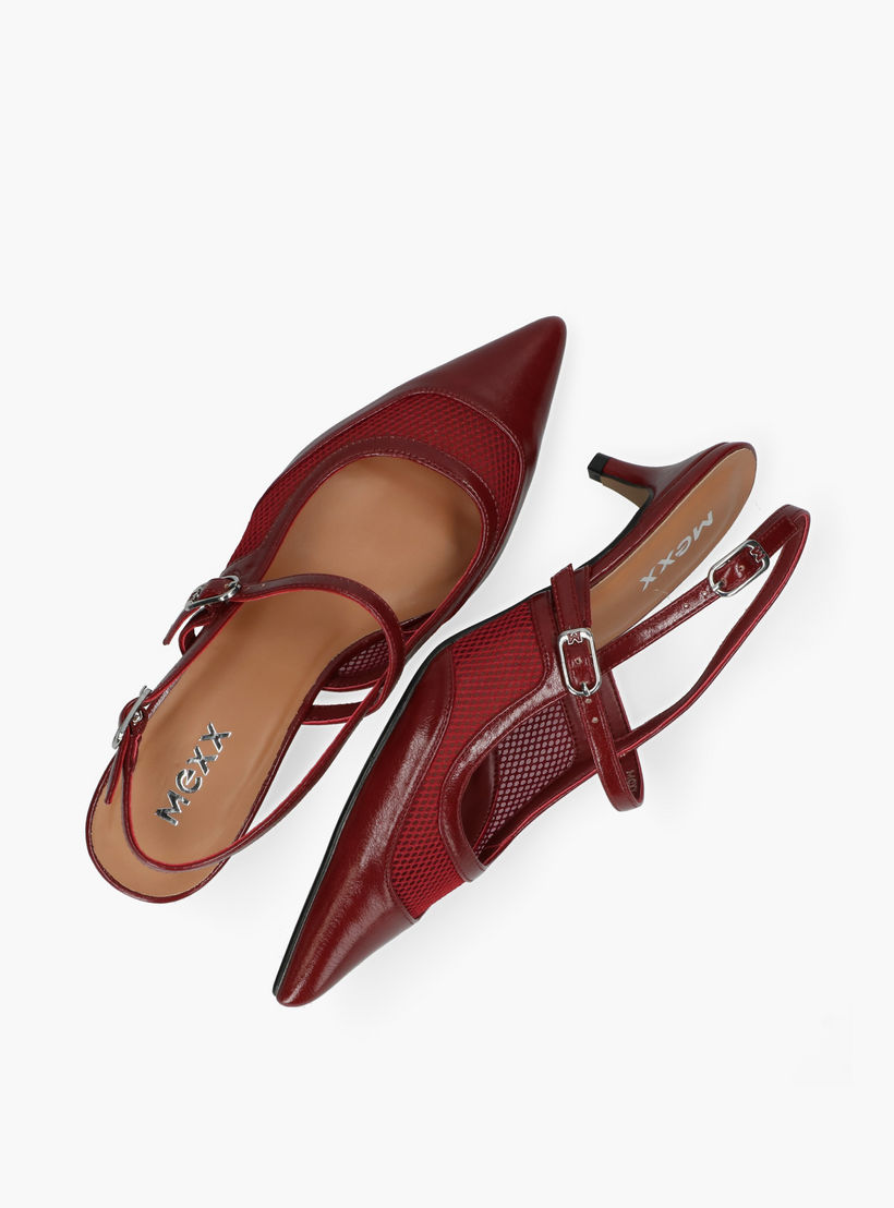 Mexx Women Tory Suki Mesh Panel Kitten Heel Shoes-women-shoes-sandals-heeled-image-5