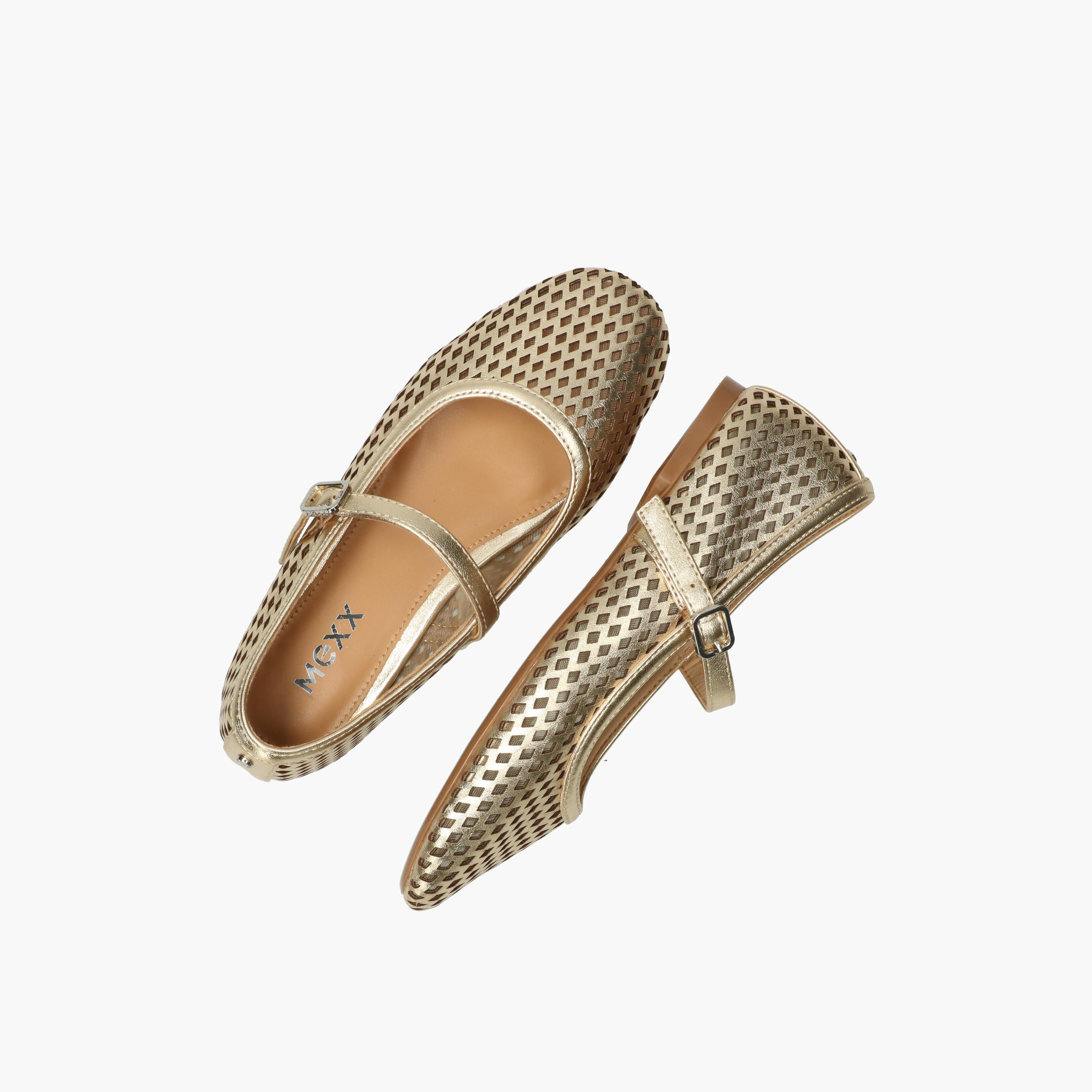 Mexx Women Tamarine Lemon Laser Cut Mary Jane Shoes-women-shoes-flats-ballerinas-image-5