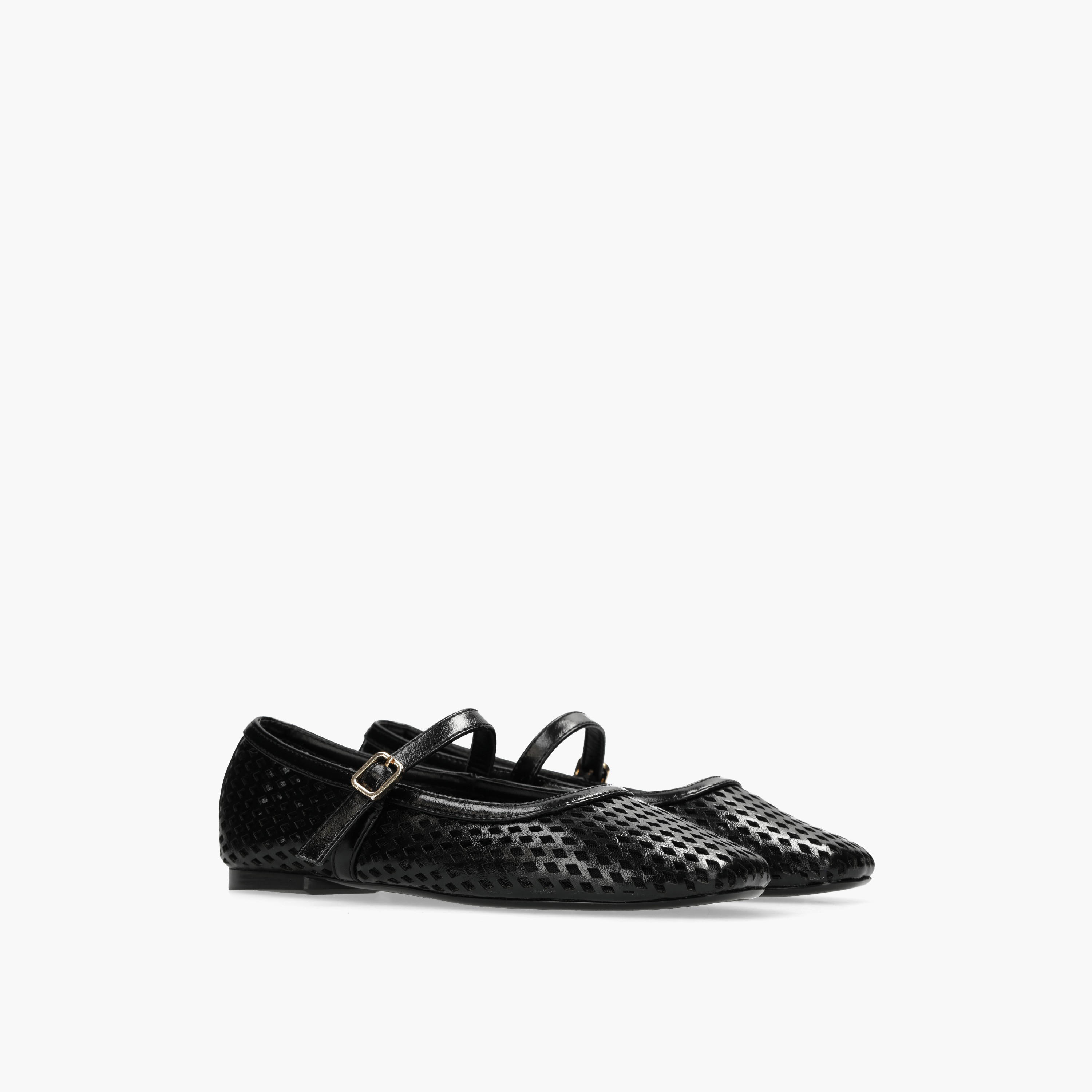 Mexx Women Tamarine Lemon Laser Cut Mary Jane Shoes-women-shoes-flats-ballerinas-image-1