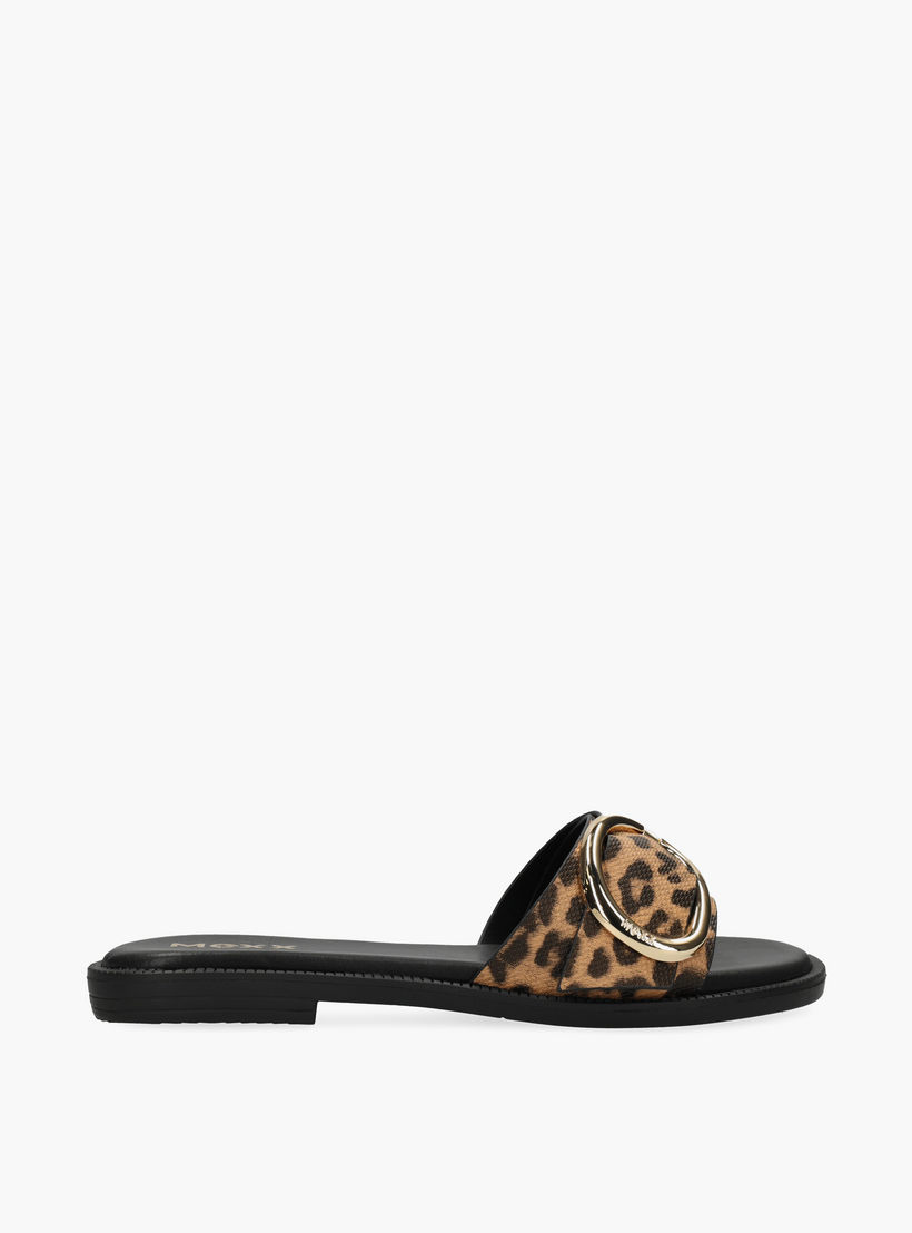 صندل بطبعات حيوانات تيوي سولاك للنساء من مكس-women-shoes-flats-sandals-image-2