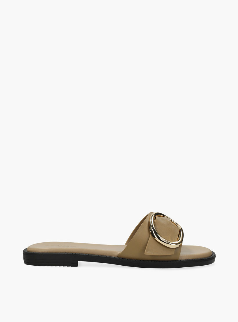 صندل بزينة إبزيم للنساء من ميكس-women-shoes-flats-sandals-image-2