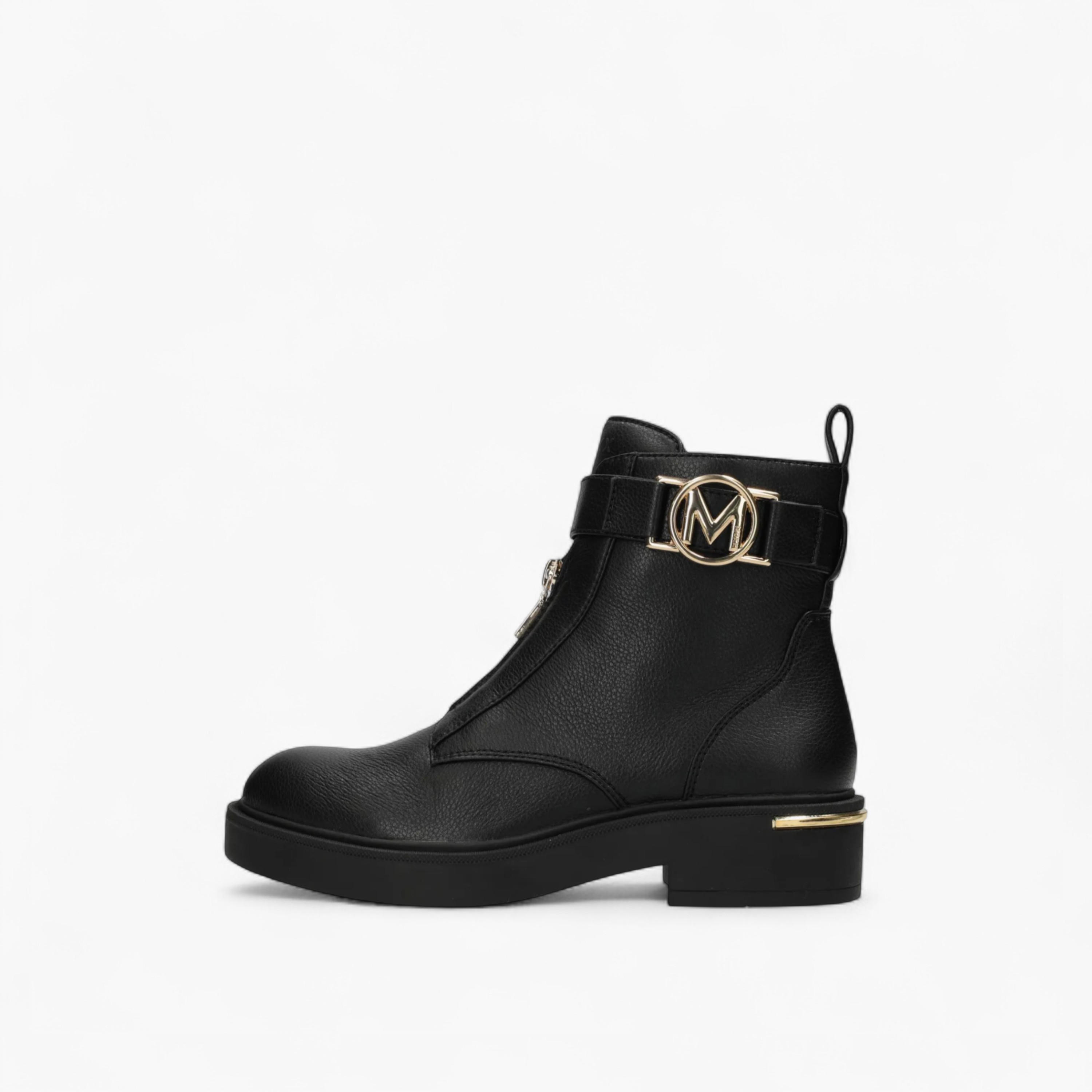 بوت طول كاحل بسحاب إغلاق وزينة ميتاليك من مكس-women-shoes-boots-image-7