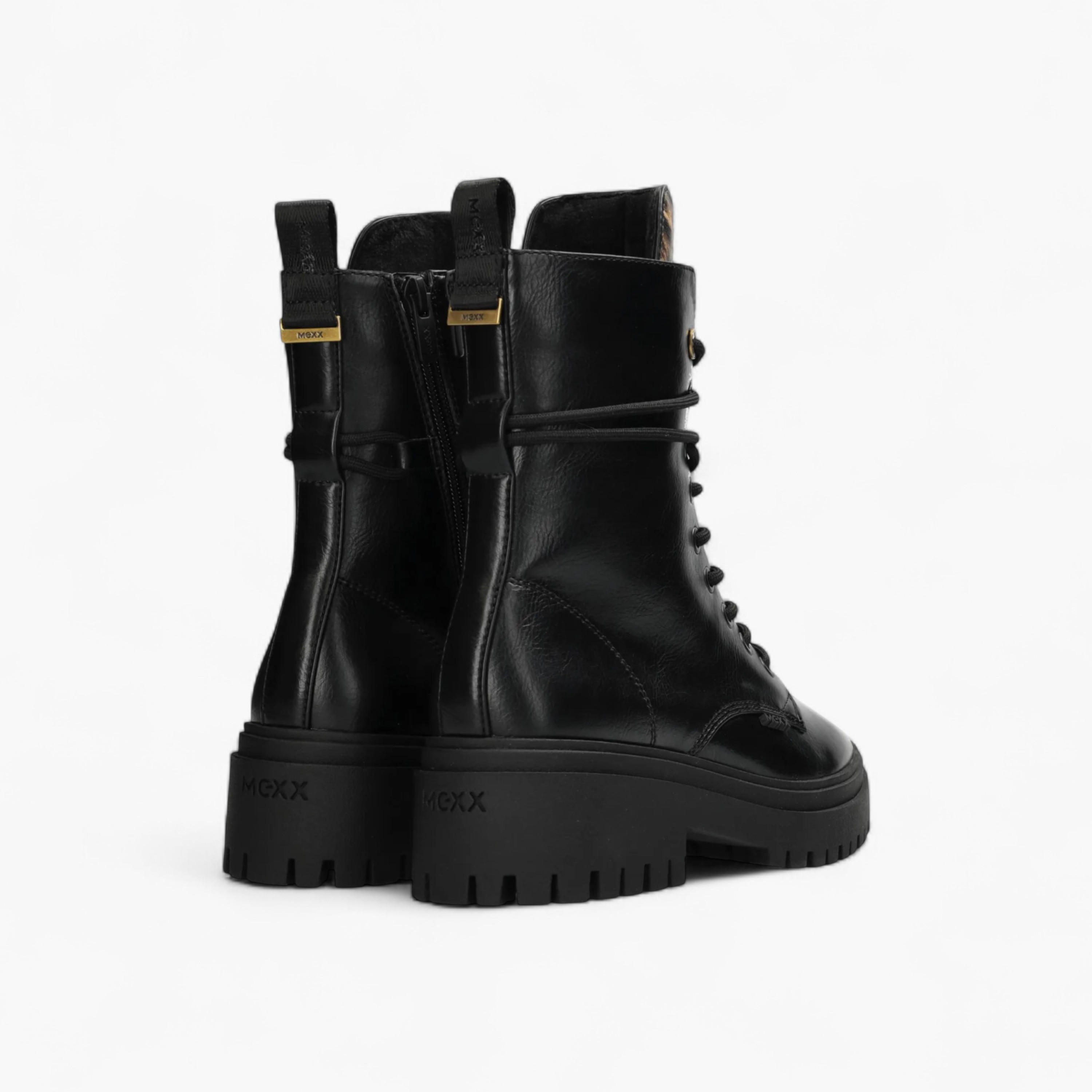 بوت طول الكاحل برباط وطبعات حيوانات من مكس-women-shoes-boots-image-3