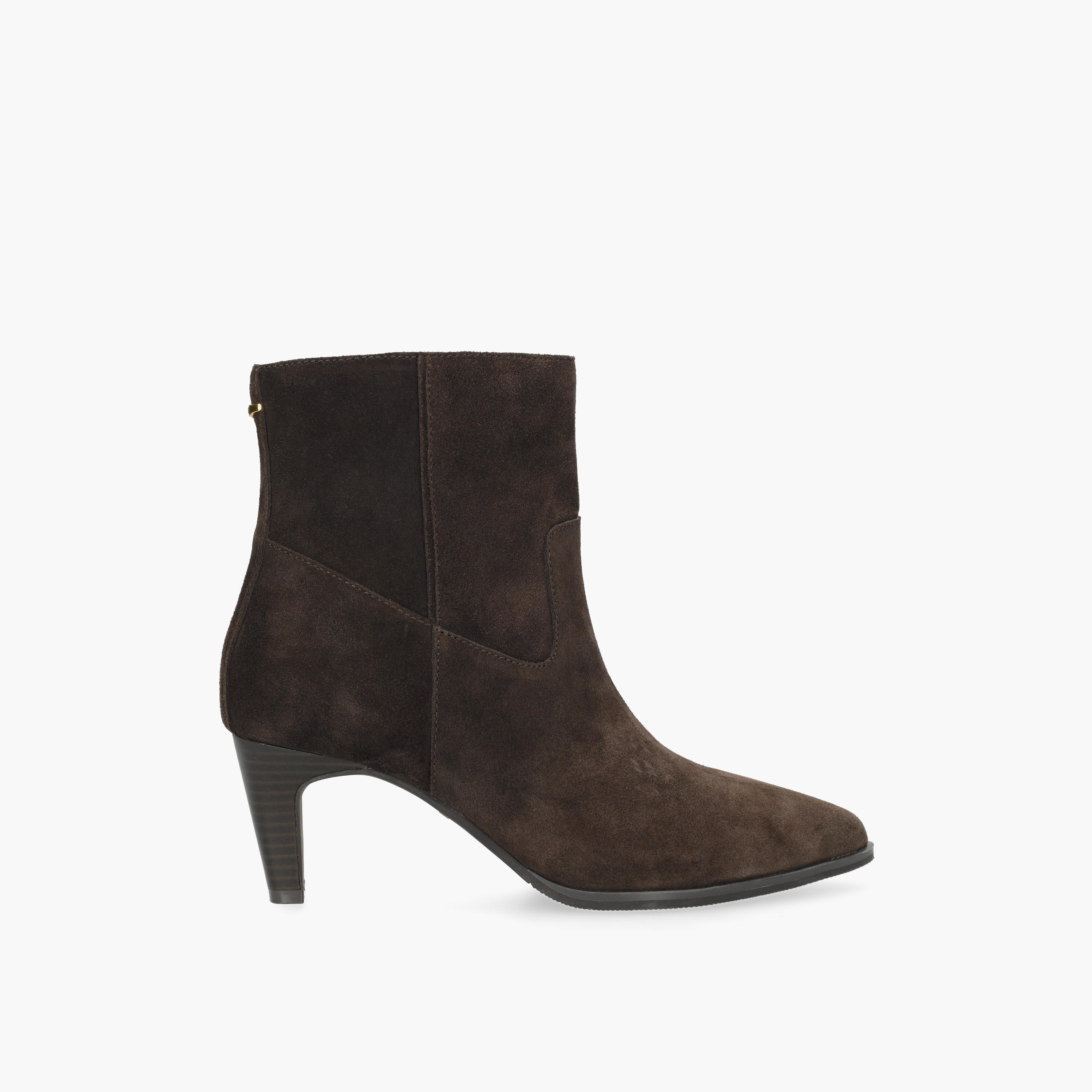بوت بكاحل للنساء بكعب عريض وملمس بارز من مكس-women-shoes-boots-image-2