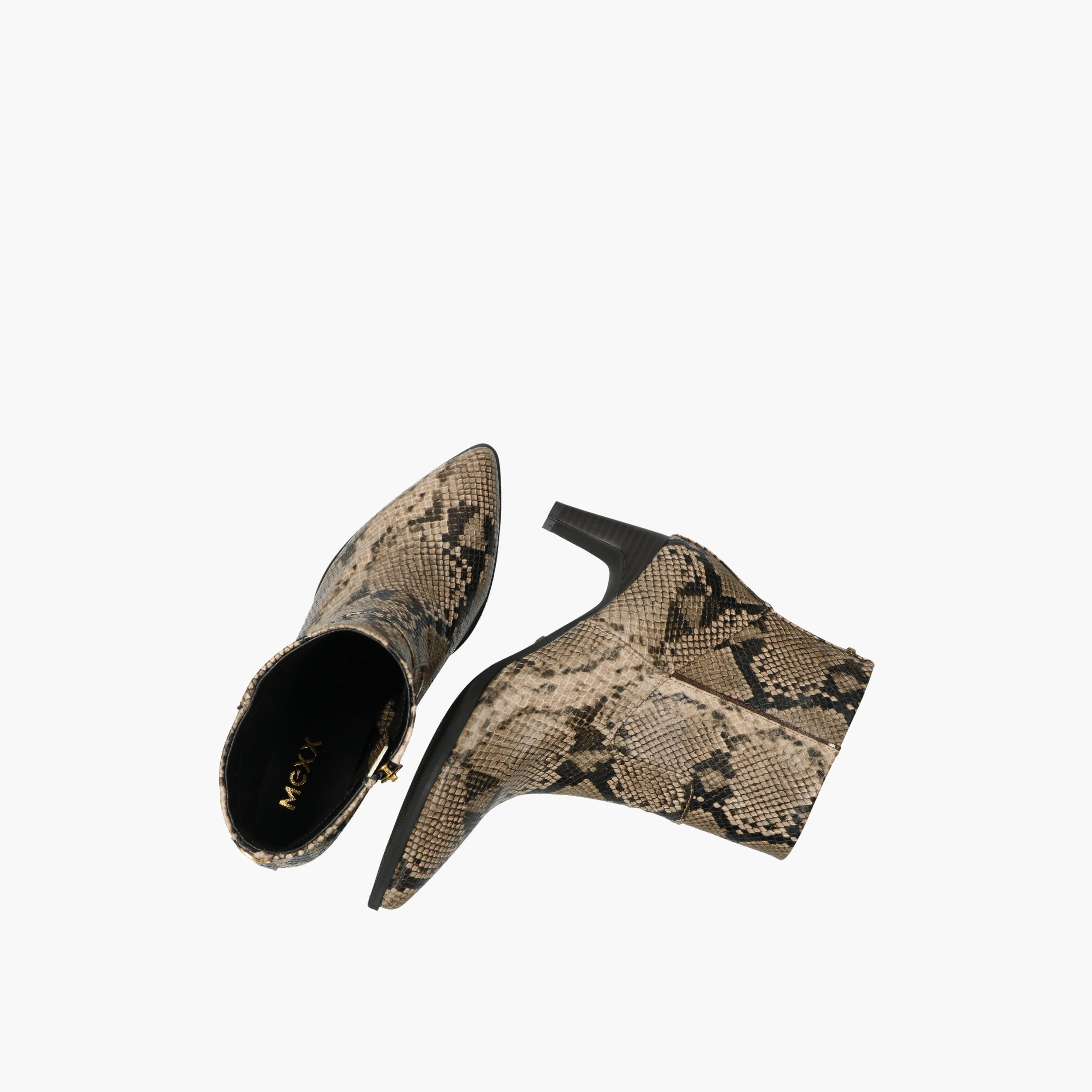 Mexx Women Arlana Animal Print Heeled Ankle Boots-women-shoes-boots-image-5