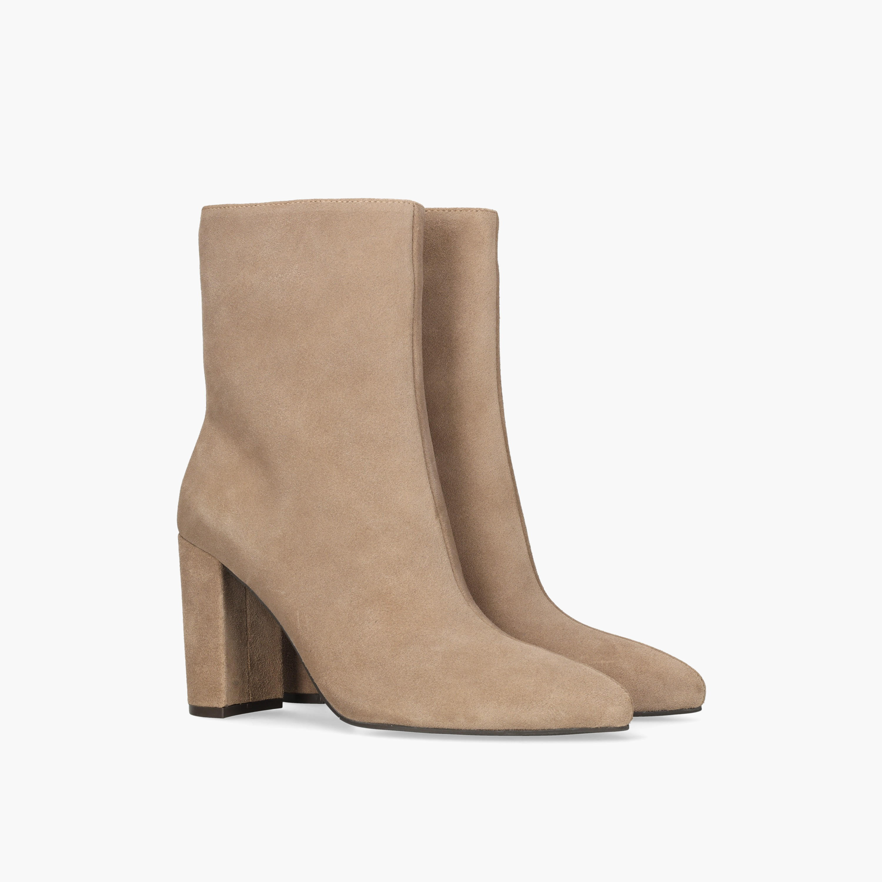 Mexx Women Annamae Solid Block Heel Ankle Boots-women-shoes-boots-image-1
