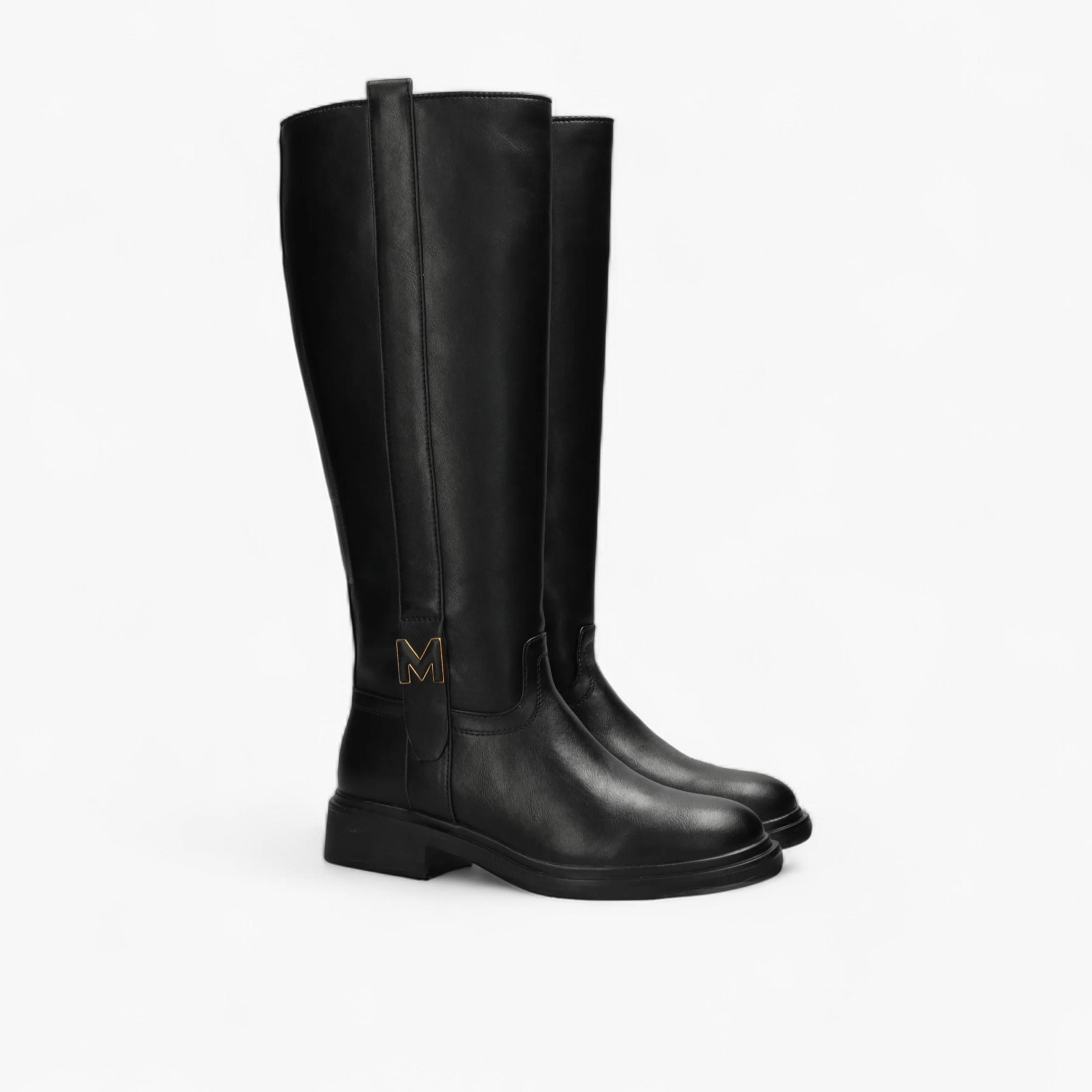 بوت سادة طويل بسحّاب إغلاق من ميكس-women-shoes-boots-image-1