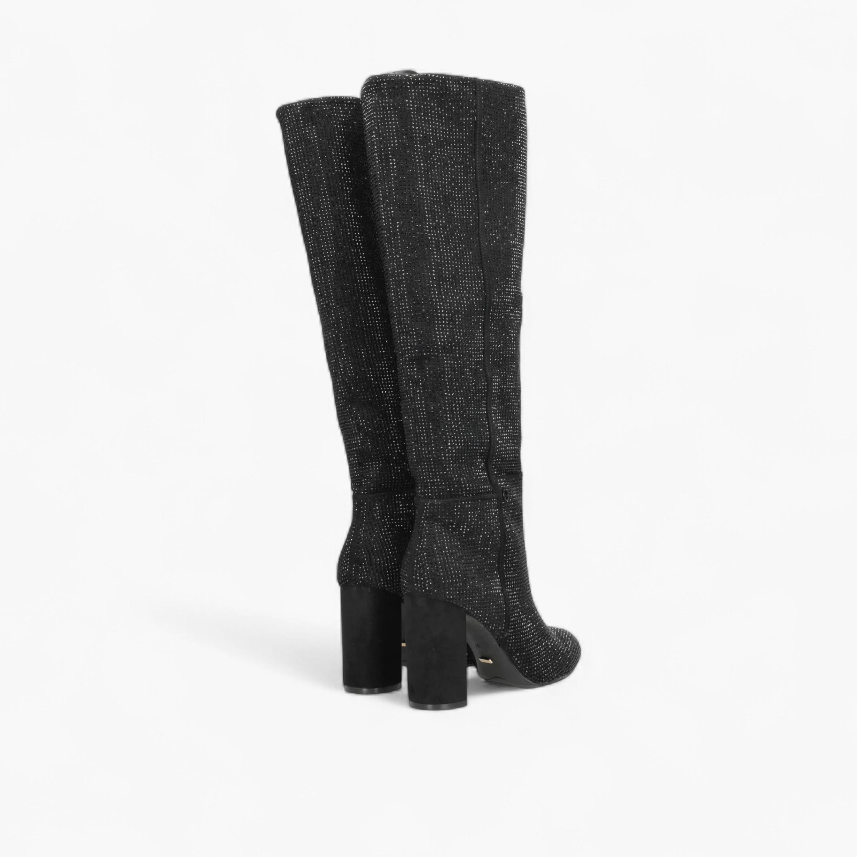 بوت طويل بتزيينات وبكعب عريض من ميكس-women-shoes-boots-image-4