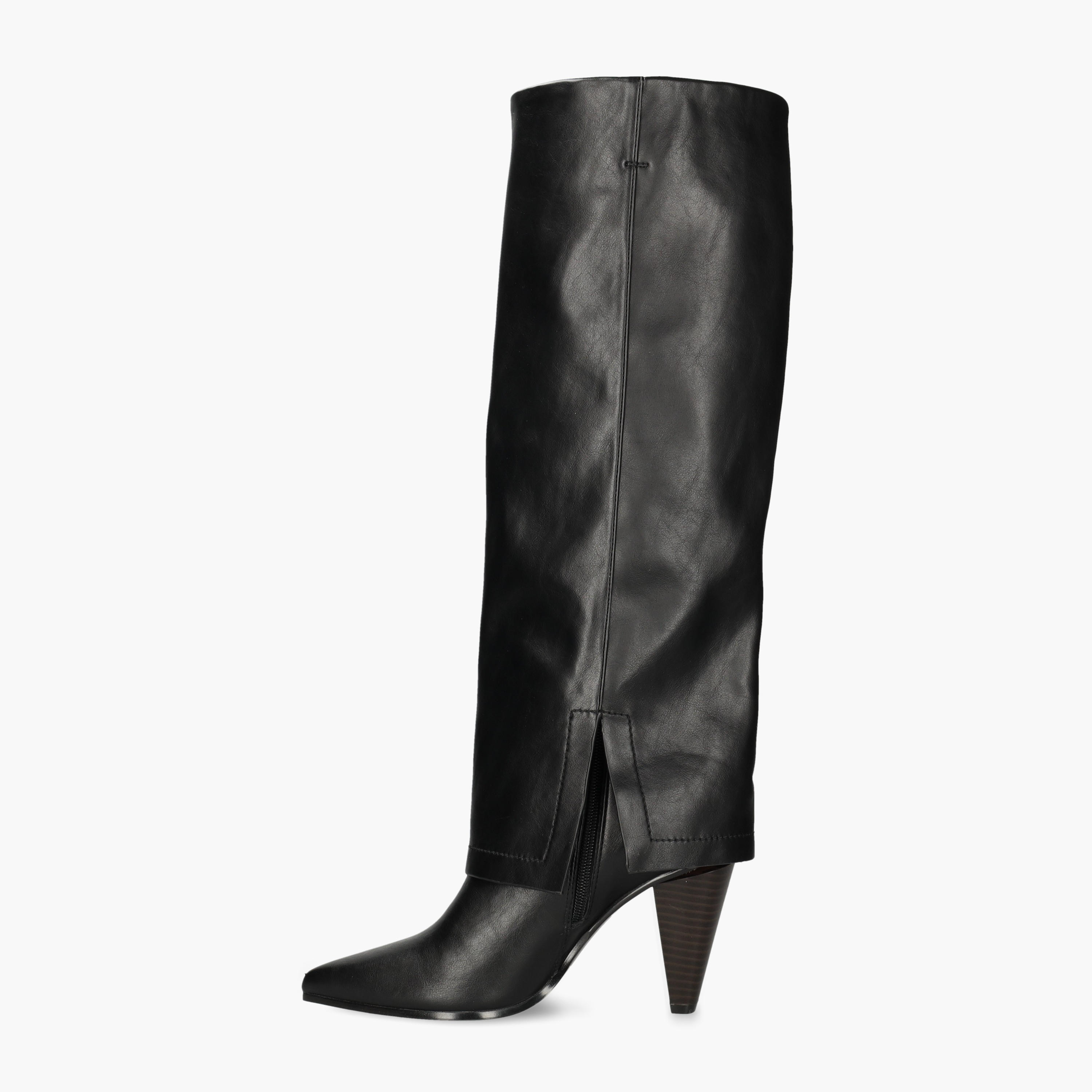 بوت شافت طويل بكعب مخروطي أنورا للنساء من ميكس-women-shoes-boots-image-4