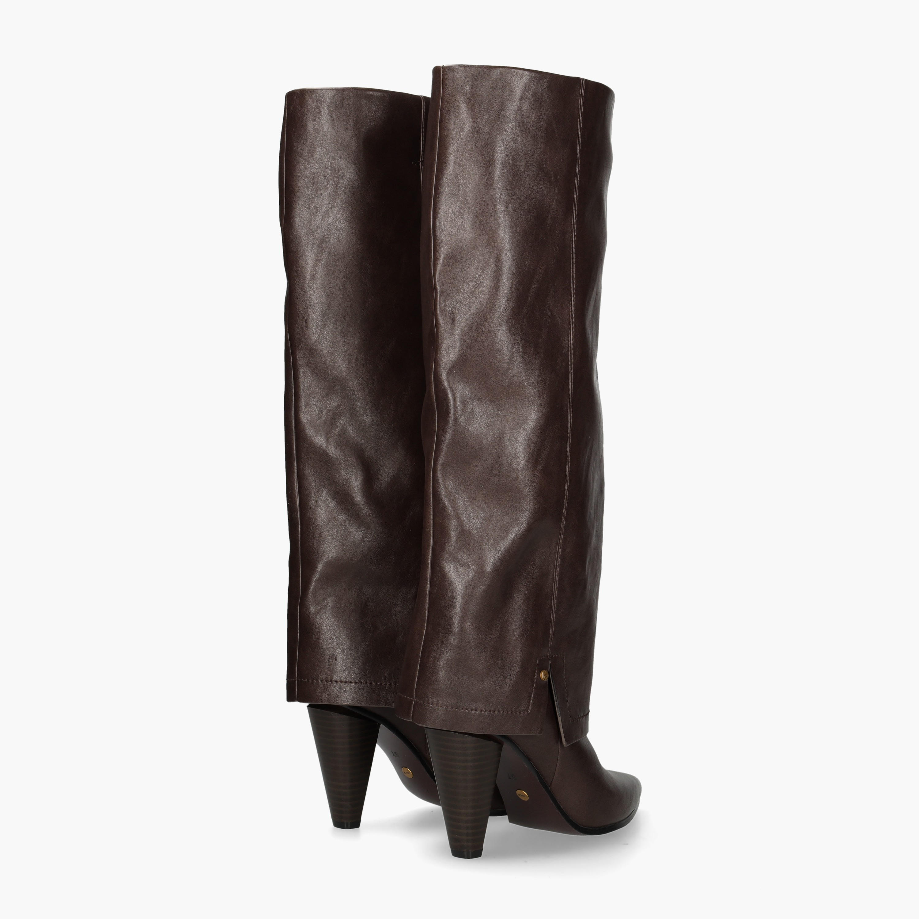 بوت شافت طويل بكعب مخروطي أنورا للنساء من ميكس-women-shoes-boots-image-3