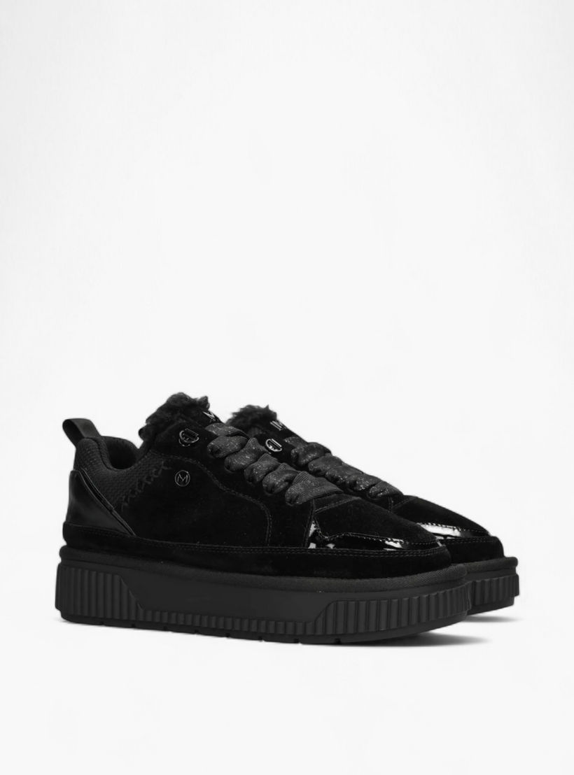 حذاء سنيكرز متعدد التصاميم برباط إغلاق وتزيينات من الجلد الصناعي من ميكس-women-shoes-sneakers-image-1