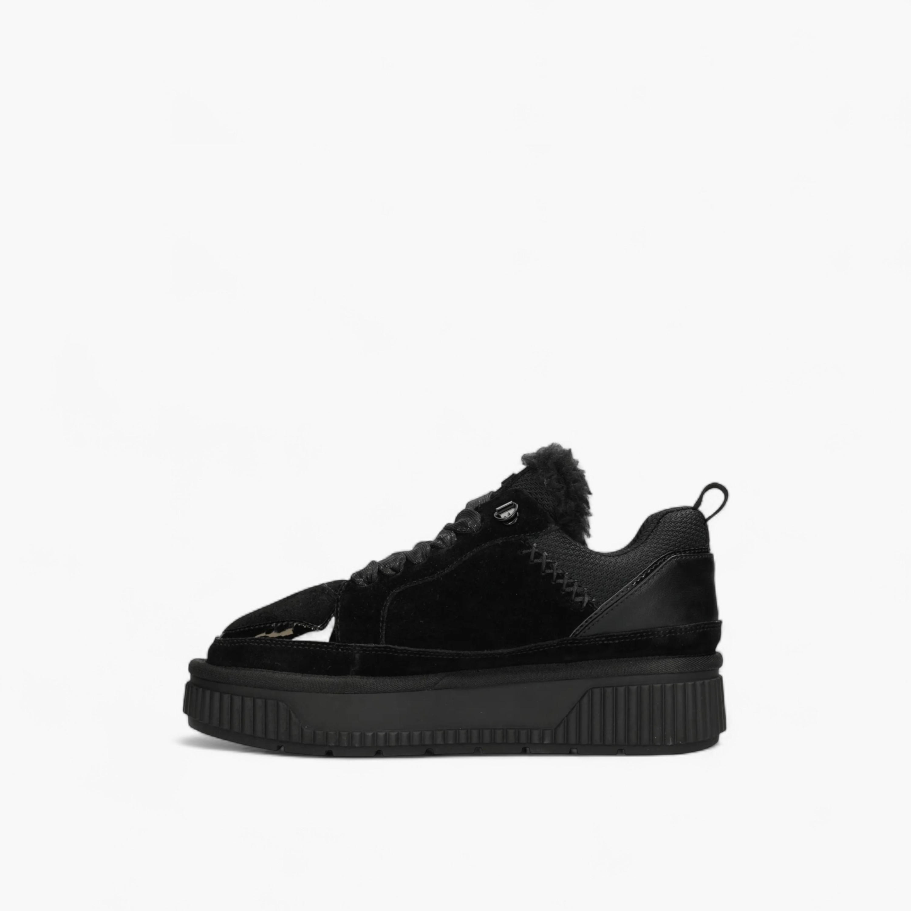 حذاء سنيكرز متعدد التصاميم برباط إغلاق وتزيينات من الجلد الصناعي من ميكس-women-shoes-sneakers-image-4
