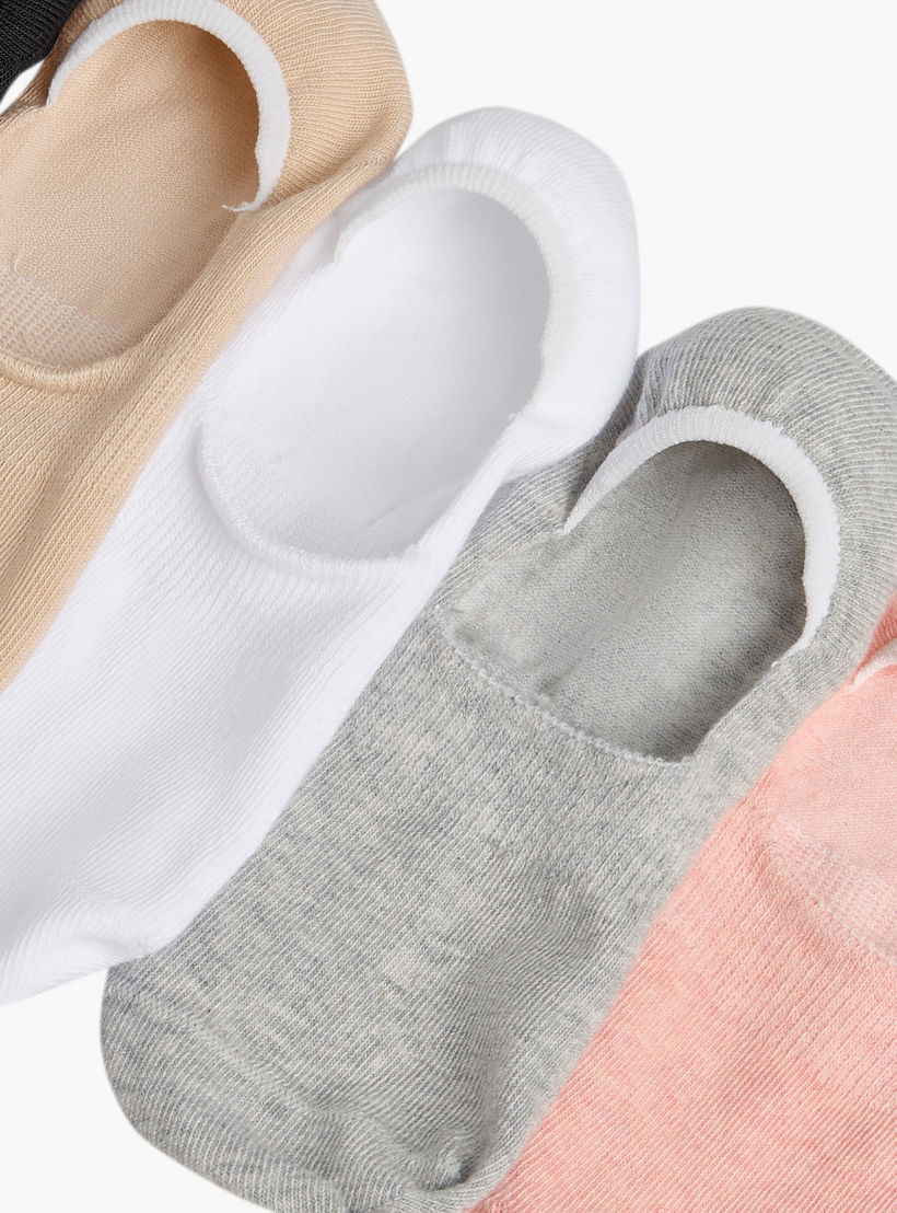 Flora Bella Pack of 5 No Show Socks-women-socksandstockings-image-4