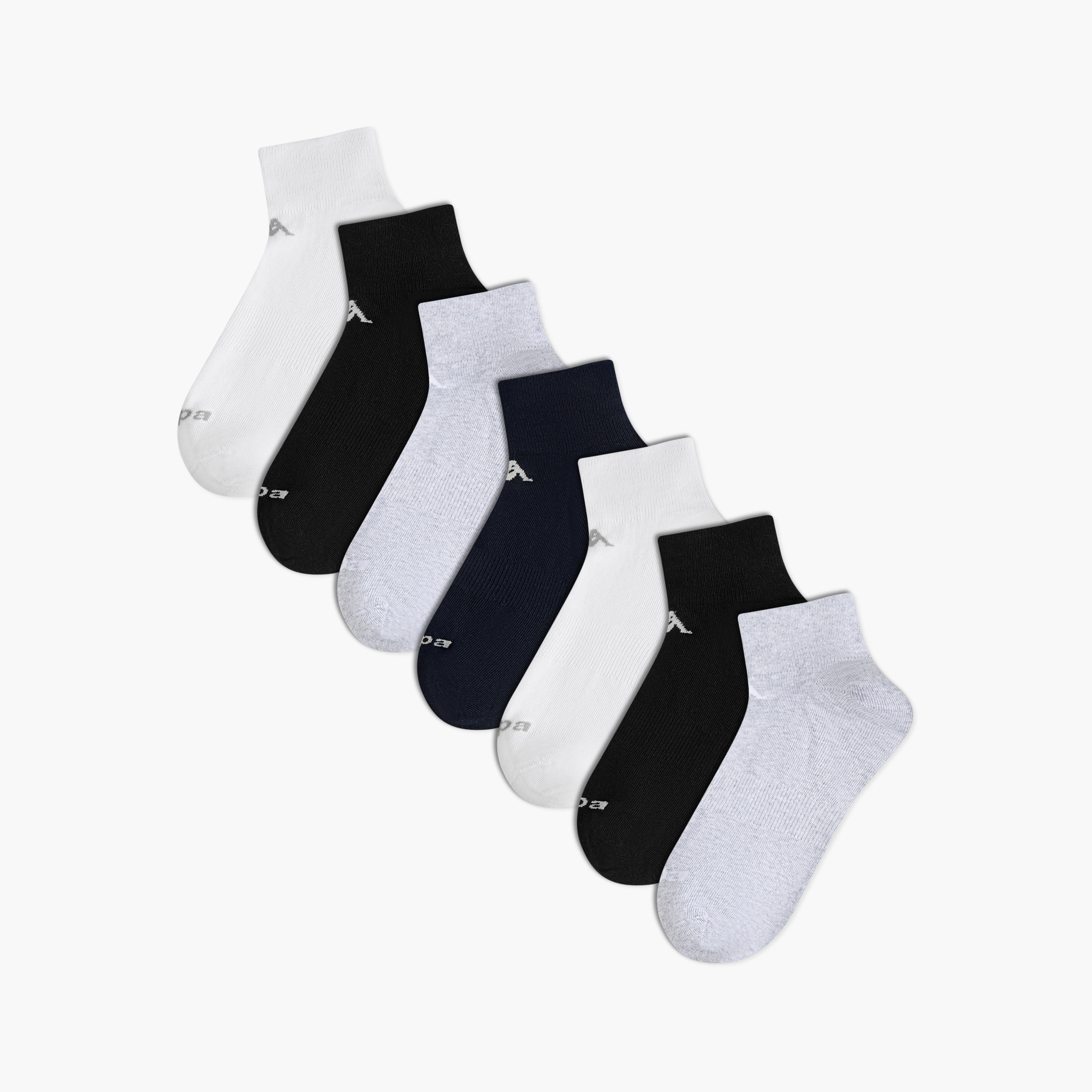 Kappa Men Ankle Length Sports Socks - Set of 7-men-socks-image-1