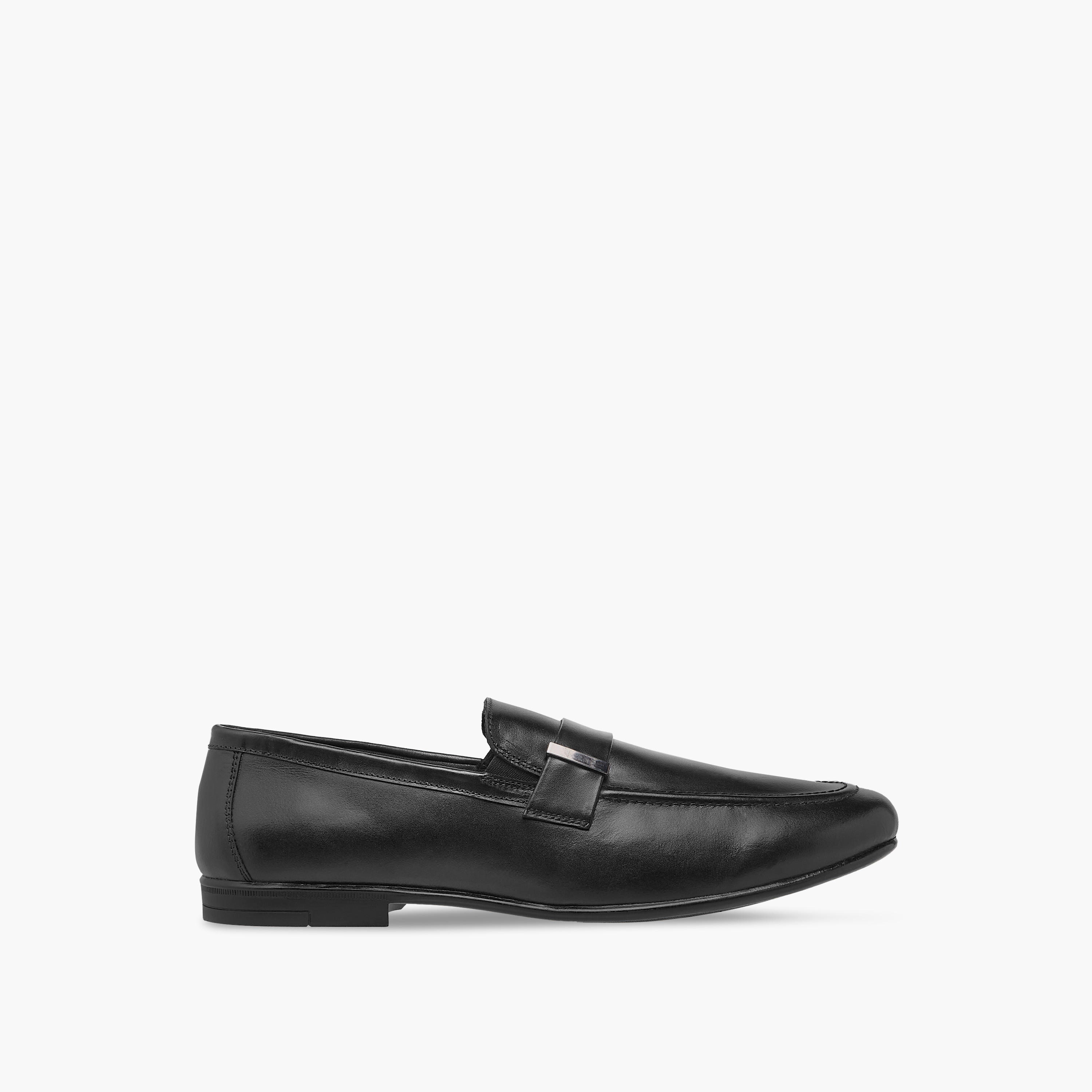 LBL by Shoexpress Solid Slip-On Loafers-men-shoes-formalshoes-image-3