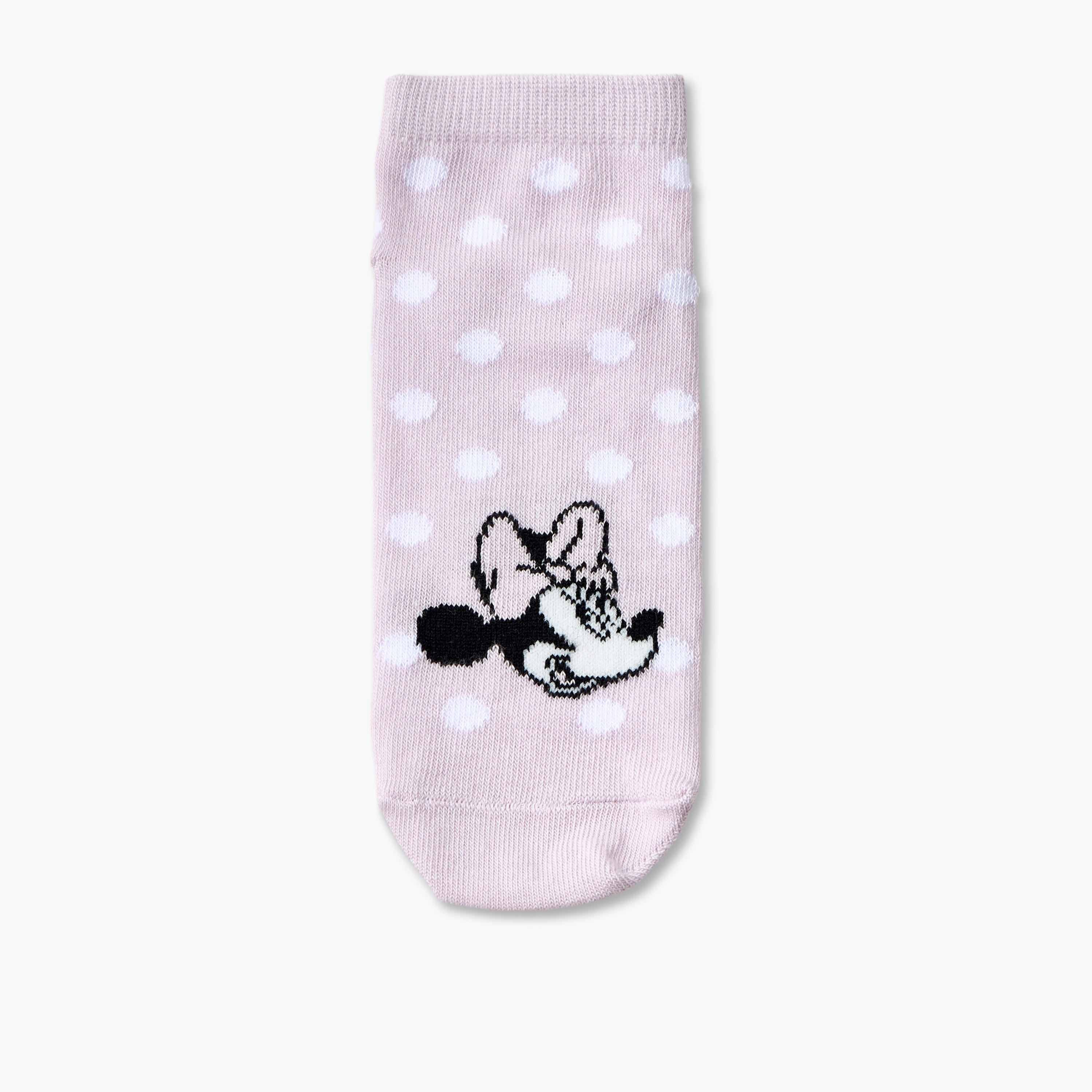 Pack of 5 Disney Ankle Length Girls Socks with Minnie Mouse Print-girls-accessories-socks-image-6