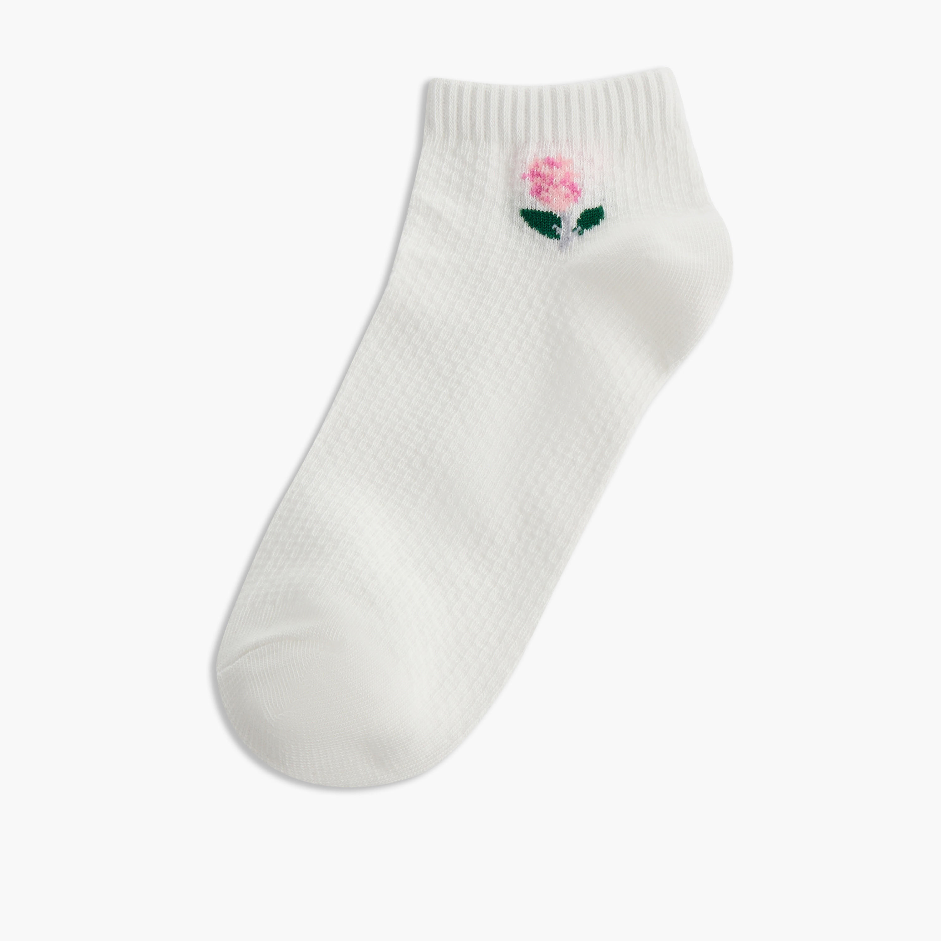 Celeste Pack of 5 Ankle Length Cotton Socks-women-socksandstockings-image-2