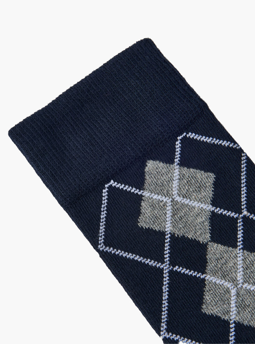 Duchini Pack of 5 Crew Length Cotton Socks-women-socksandstockings-image-7