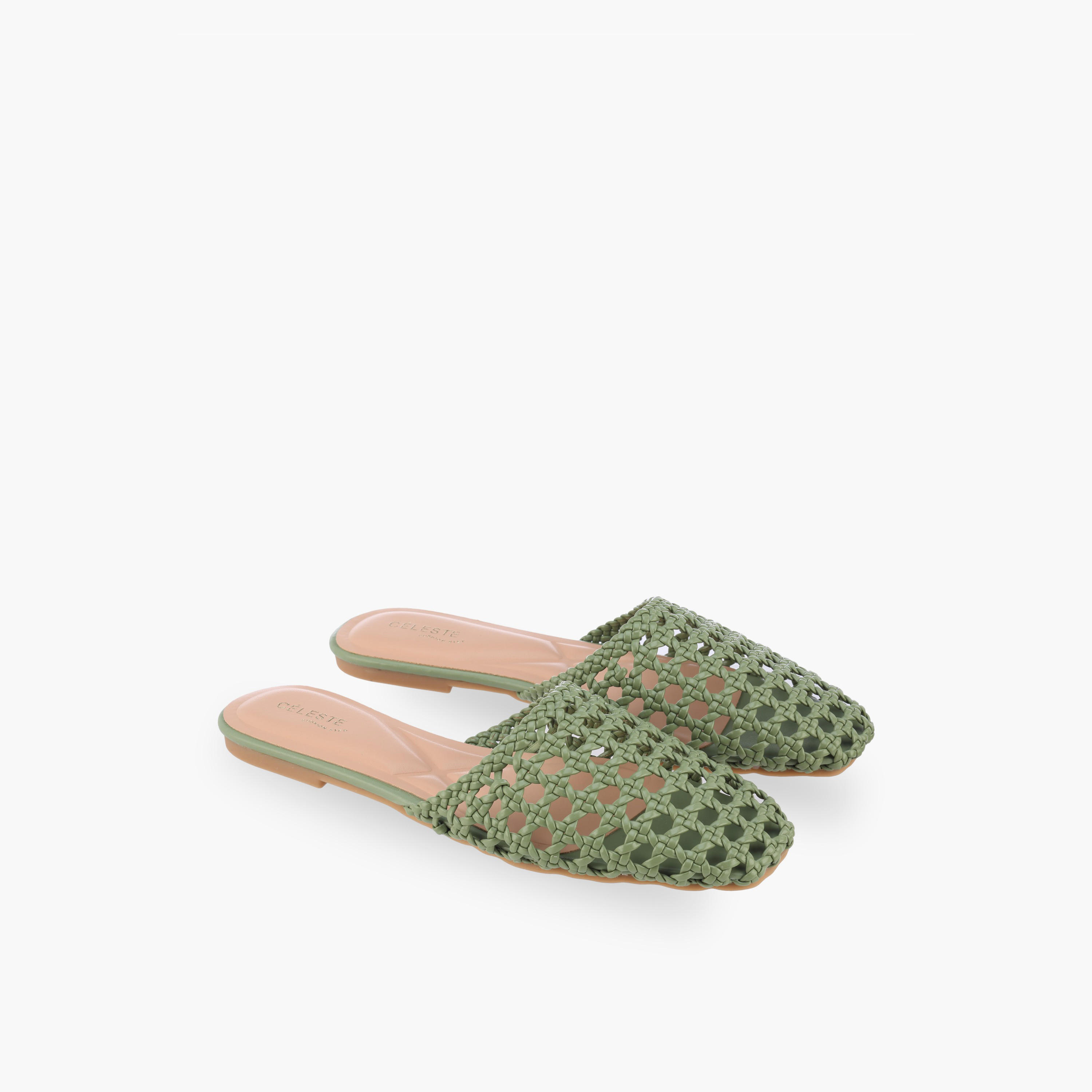 حذاء ميول سهل الارتداء للنساء من سيليست-women-shoes-flats-mules-image-1