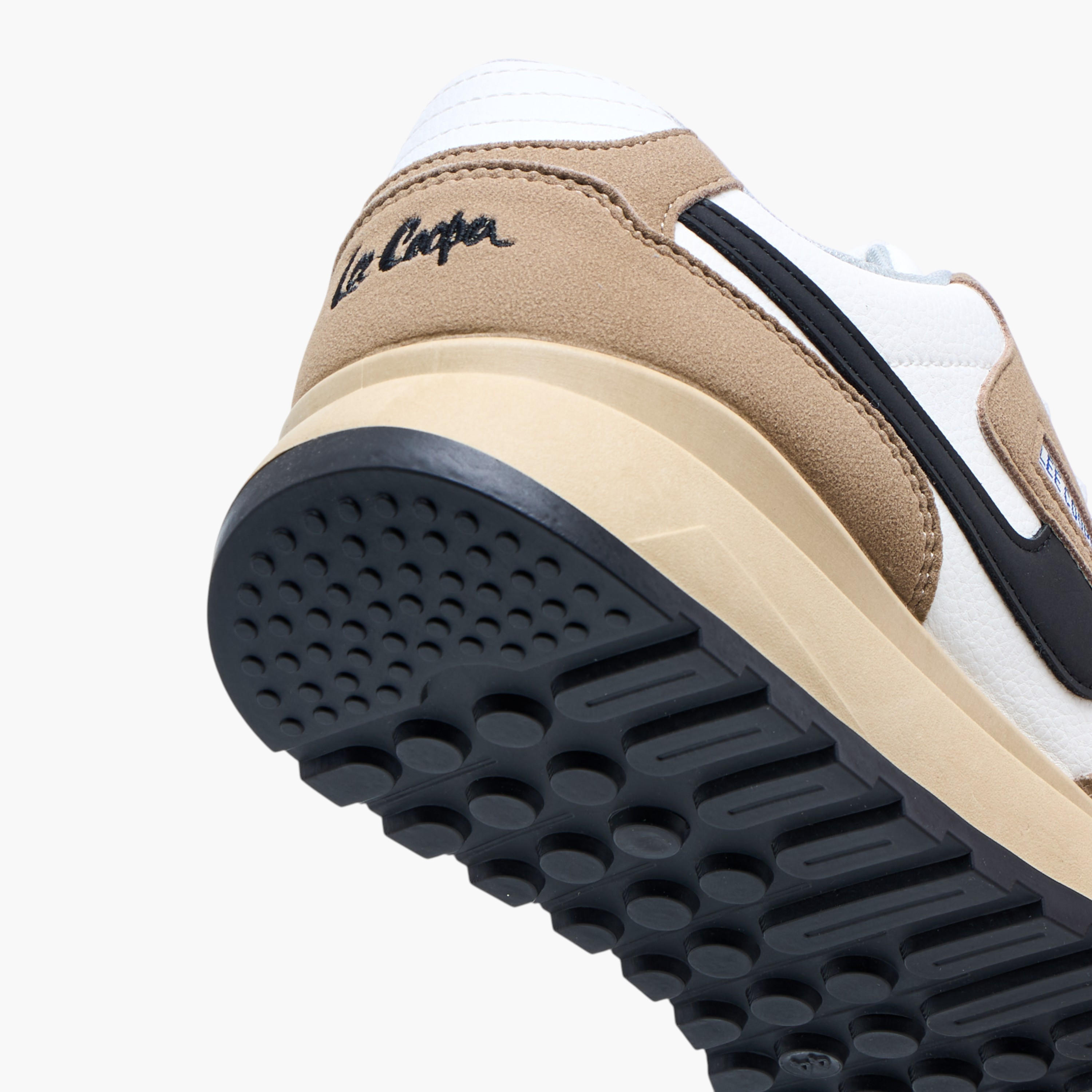 Lee Cooper Men's Panelled Lace-Up Sneakers-men-shoes-sneakers-image-5
