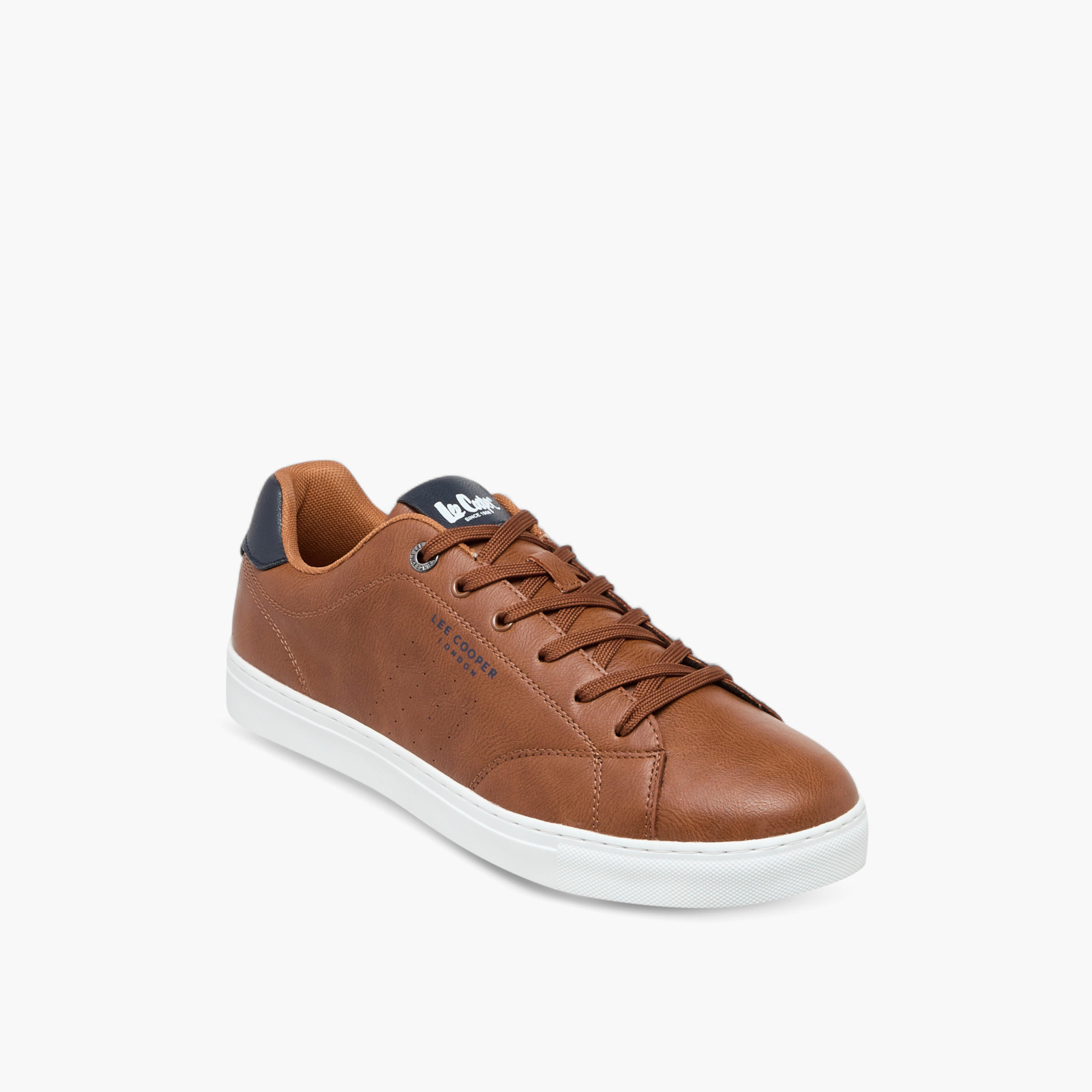 Lee Cooper Men's Lace-Up Sneakers - MLCM522738-men-shoes-sneakers-image-2